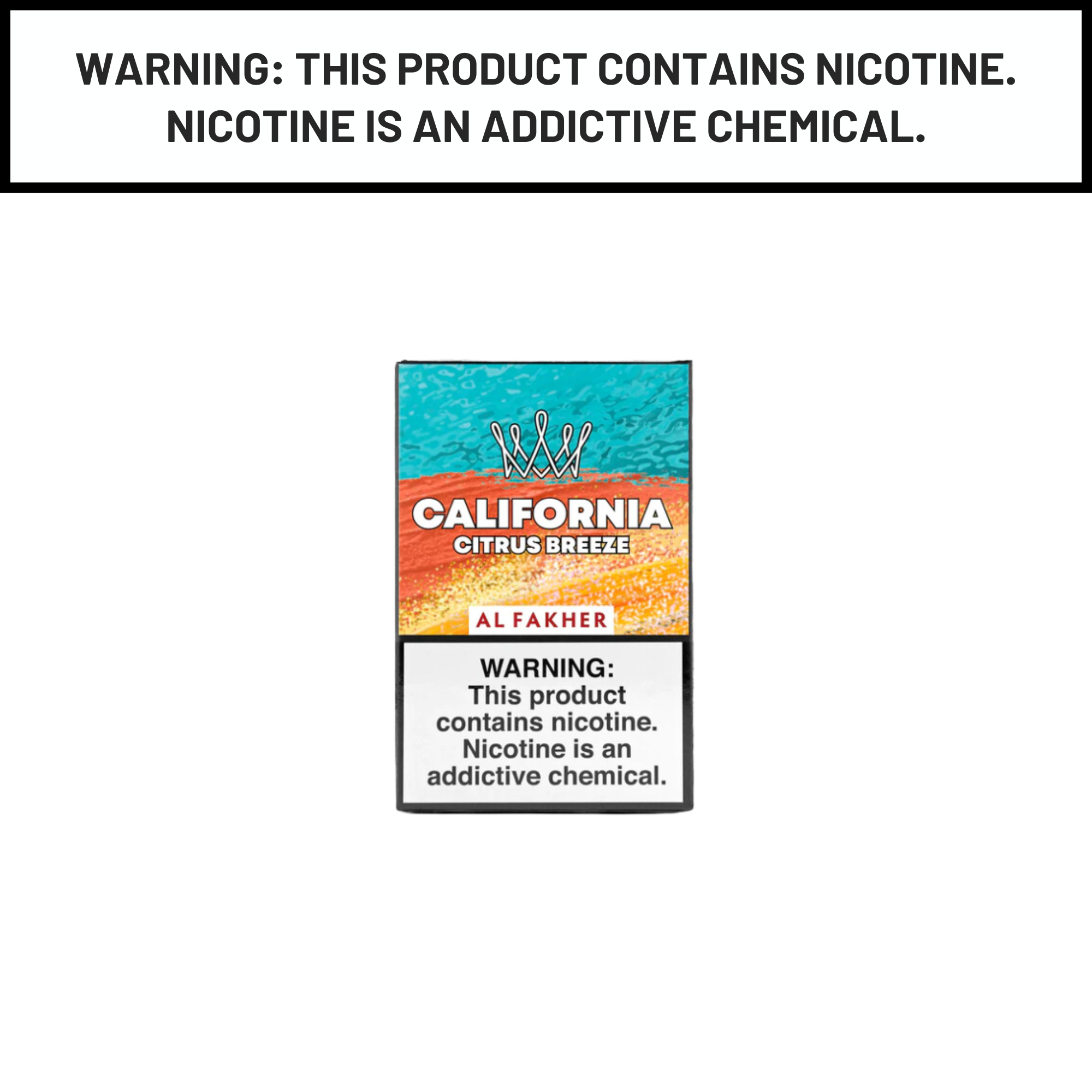 Al Fakher 50g California Shisha Hookah Tobacco Flavors