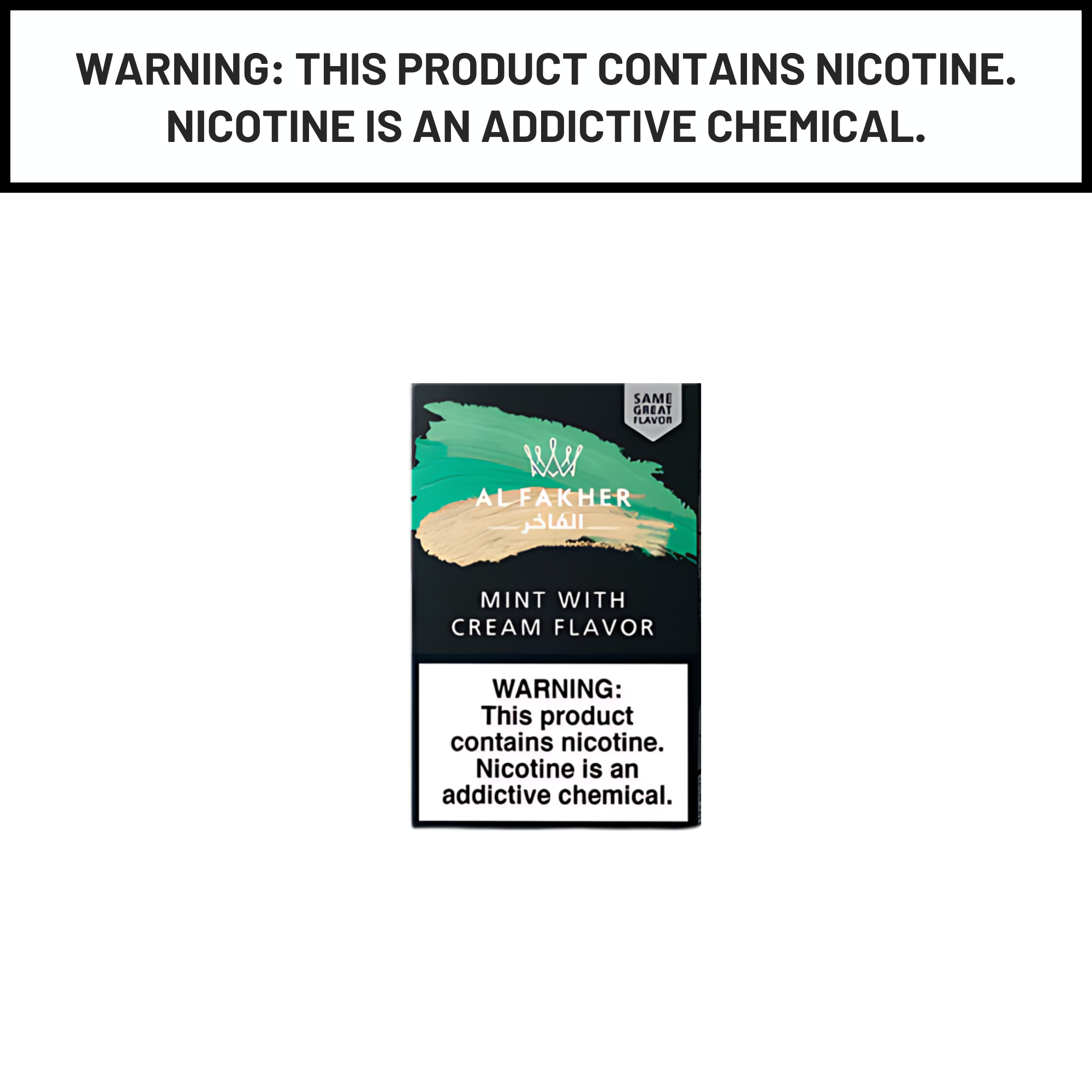 Al Fakher 50g Mint Cream Shisha Hookah Tobacco Flavors