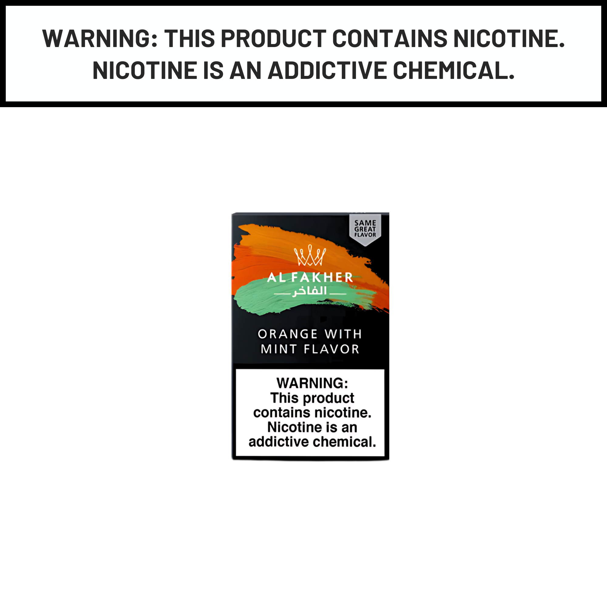 Al Fakher 50g Orange Mint Shisha Hookah Tobacco Flavors