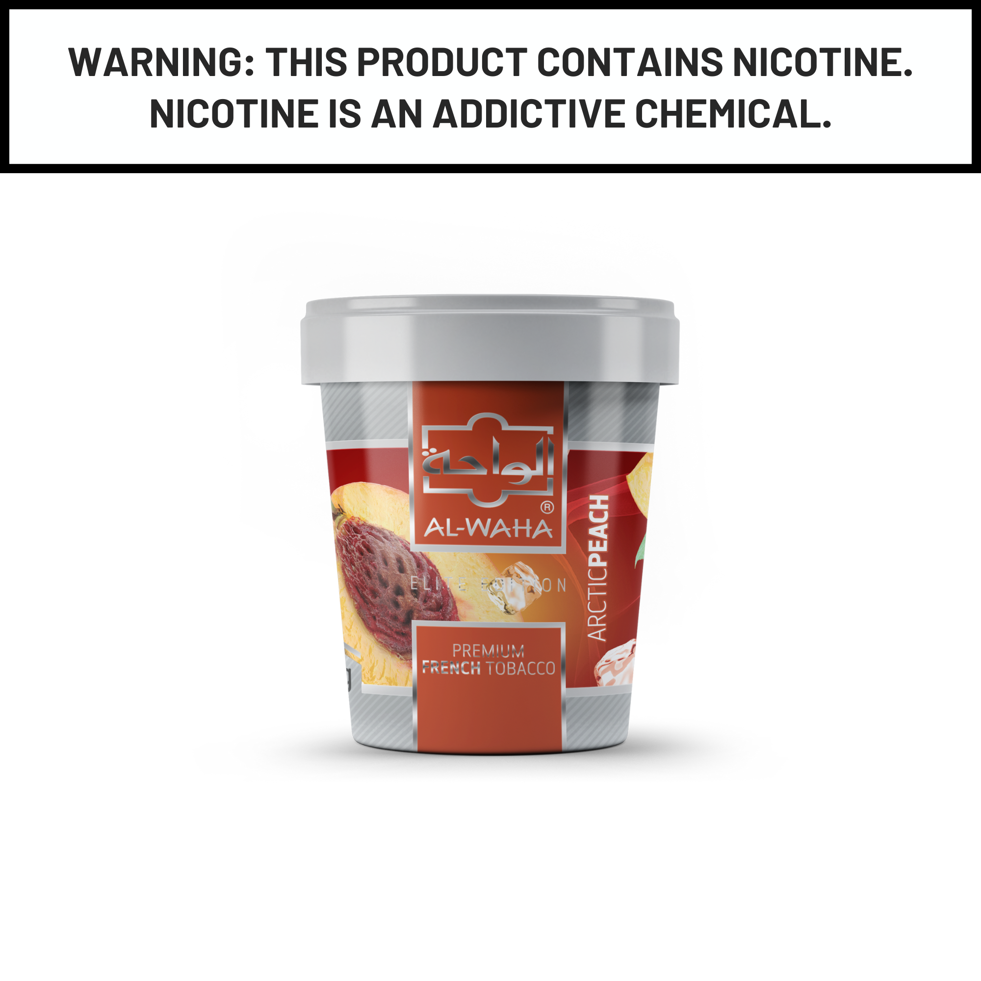 Al Waha Arctic Peach 1Kg Hookah Shisha Tobacco
