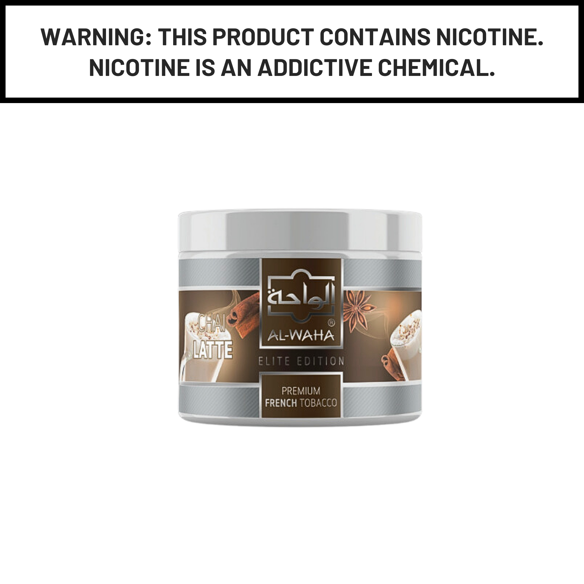 Al Waha Chai Latte 200g Hookah Shisha Tobacco