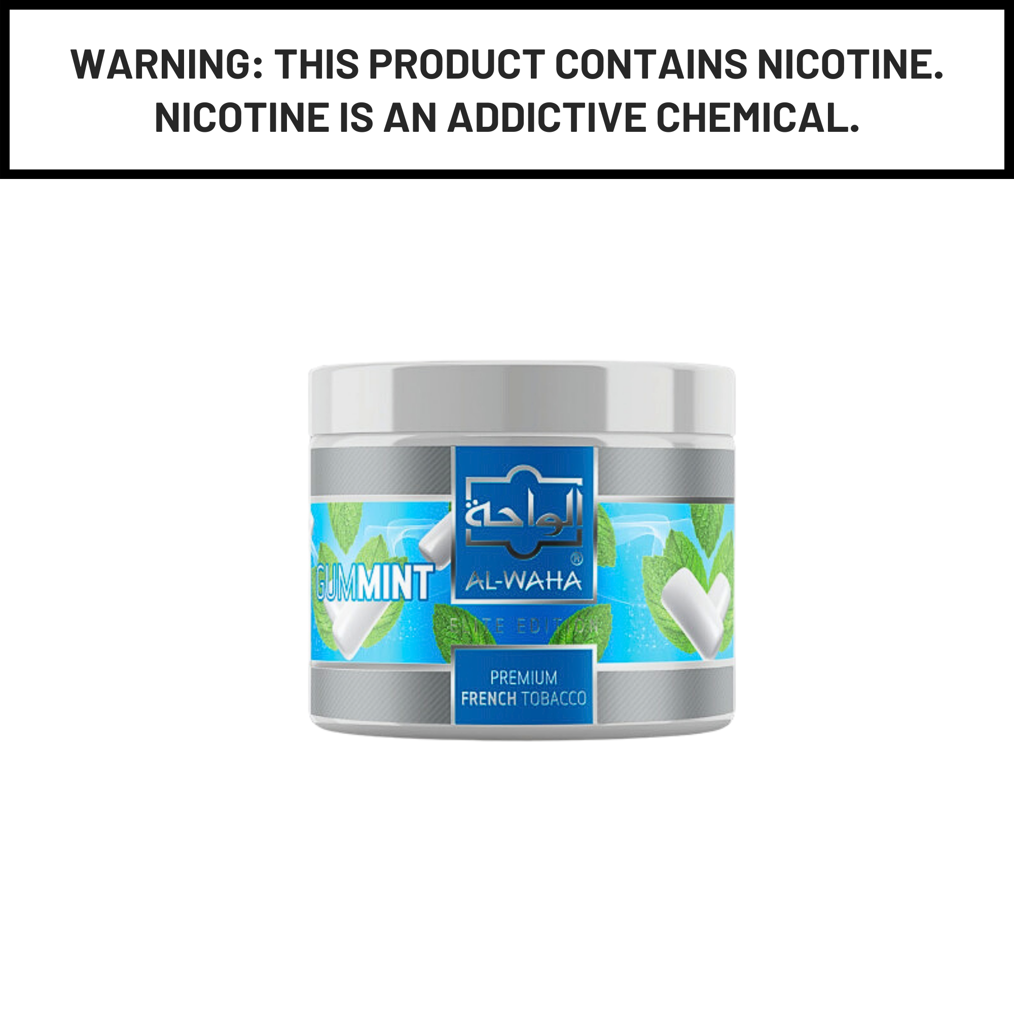 Al Waha Gum Mint 200g Hookah Shisha Tobacco