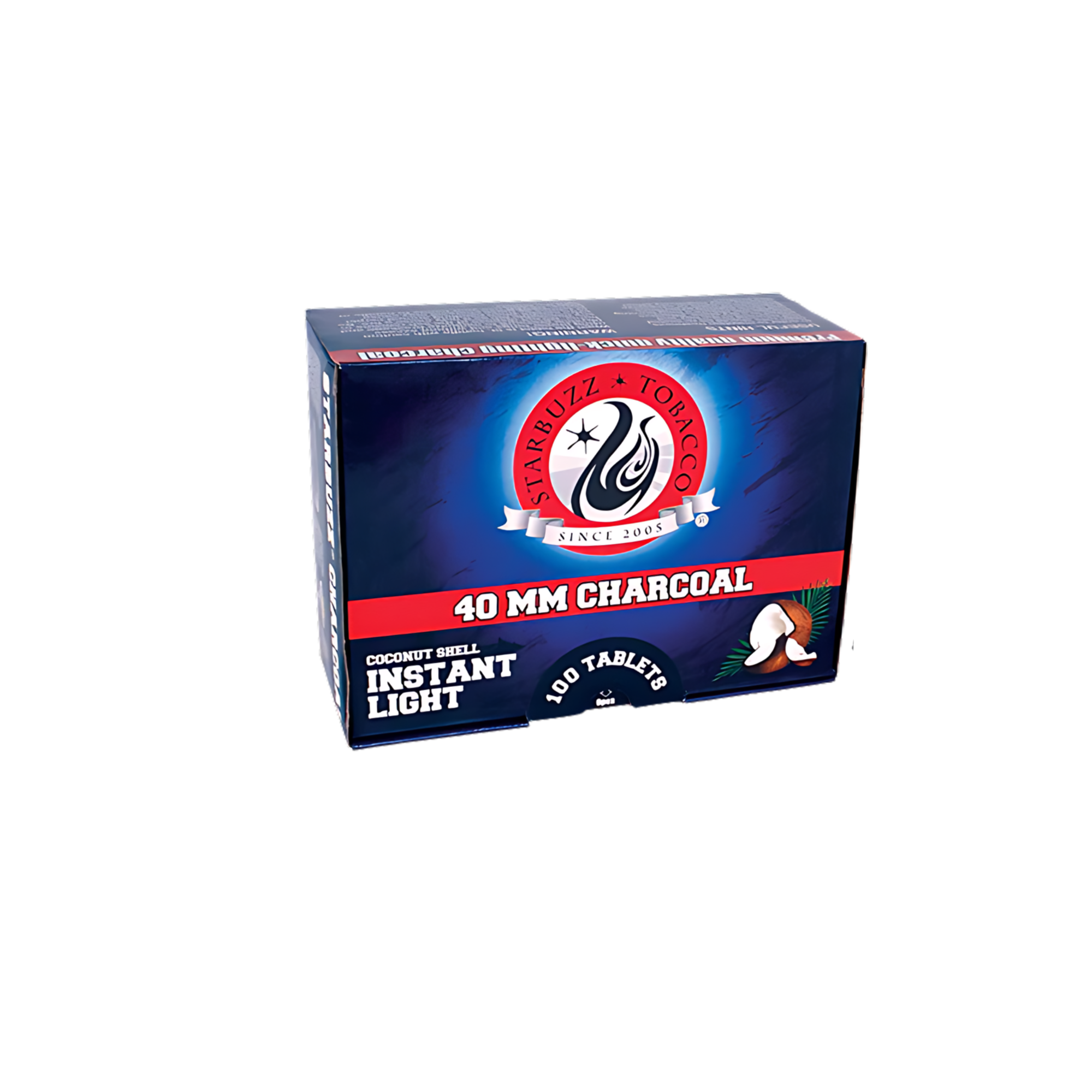 Starbuzz Coconut Quick Light Coals | 40mm