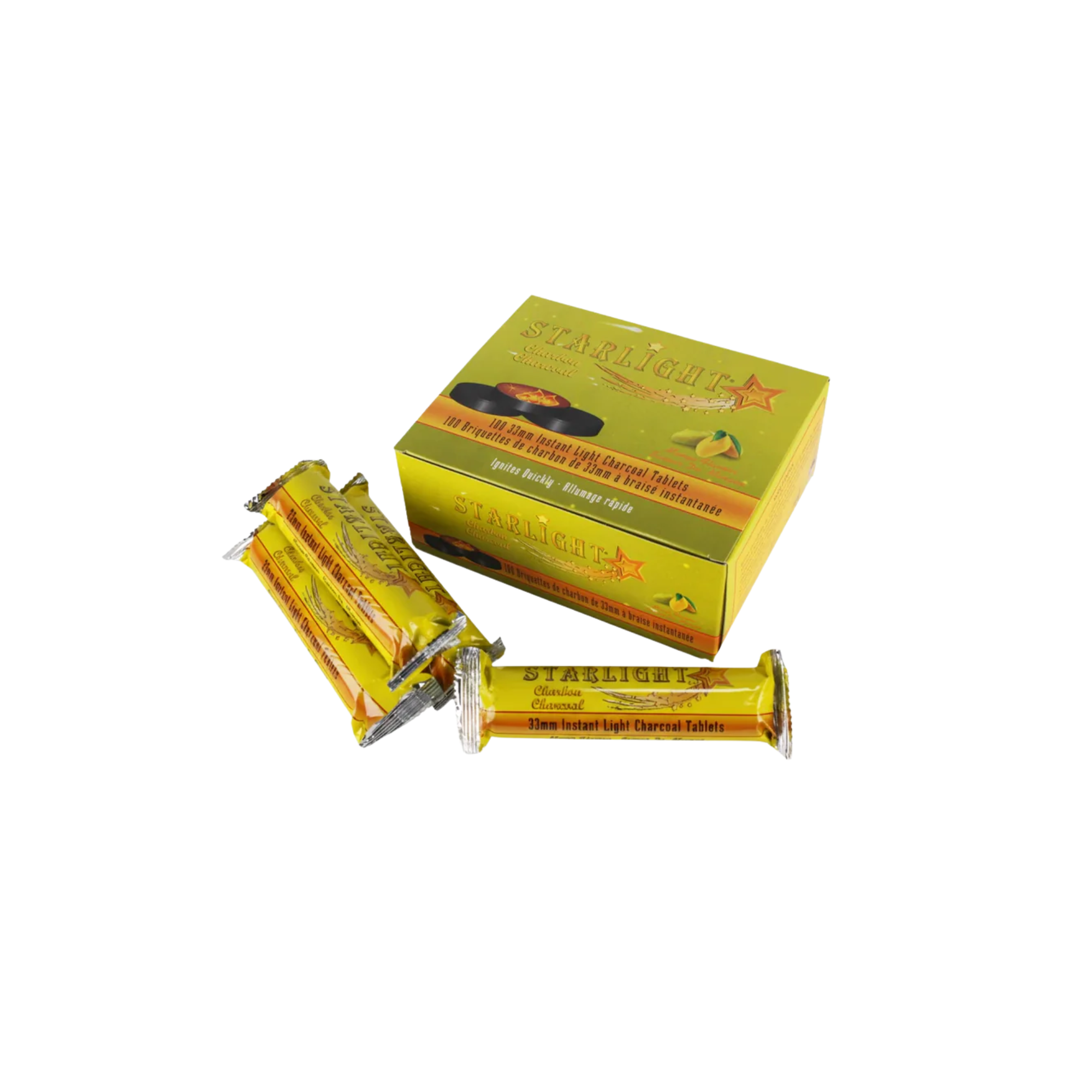 Starlight Quick Light Coals FLAVORED | 33mm