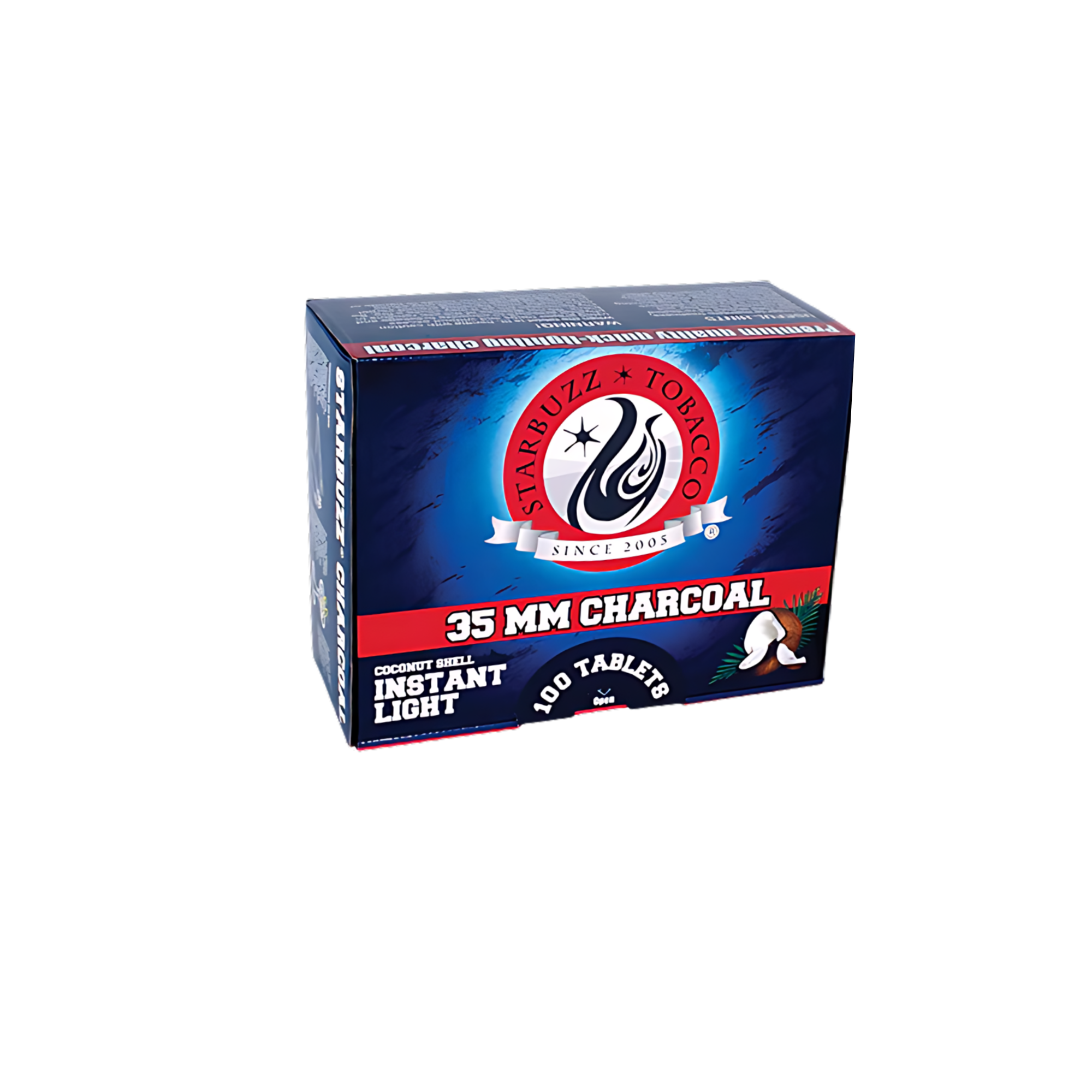Starbuzz Coconut Quick Light Coals | 35mm