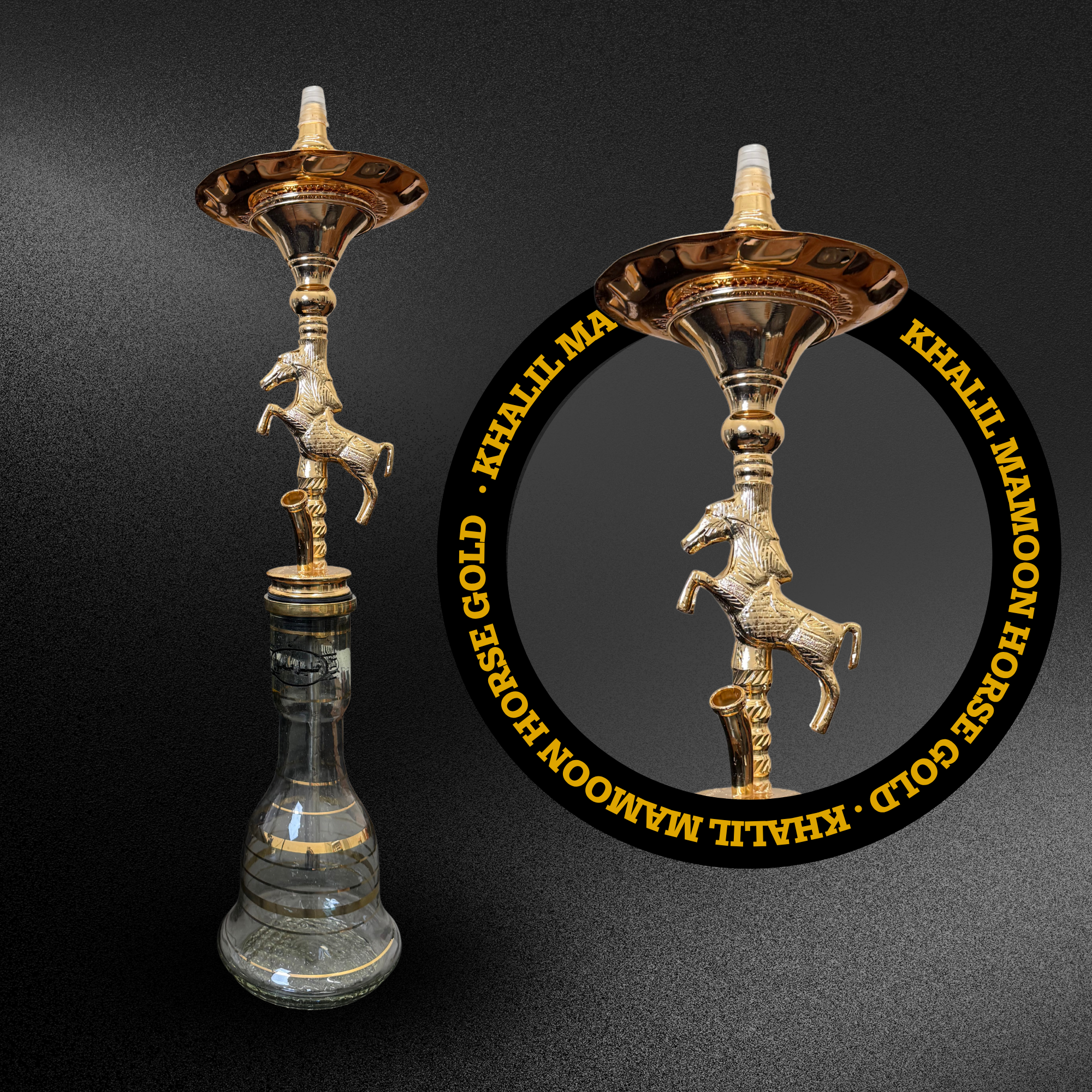 Khalil Mamoon Horse Gold | 4015