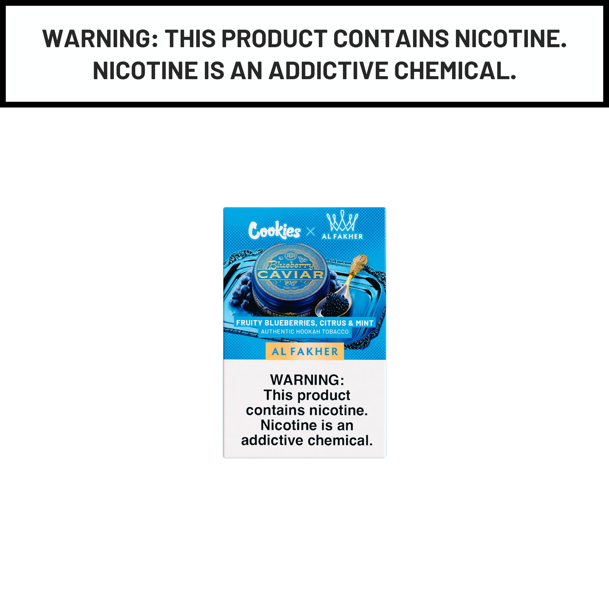 Cookies X Al Fakher Shisha Tobacco | 0.1lb