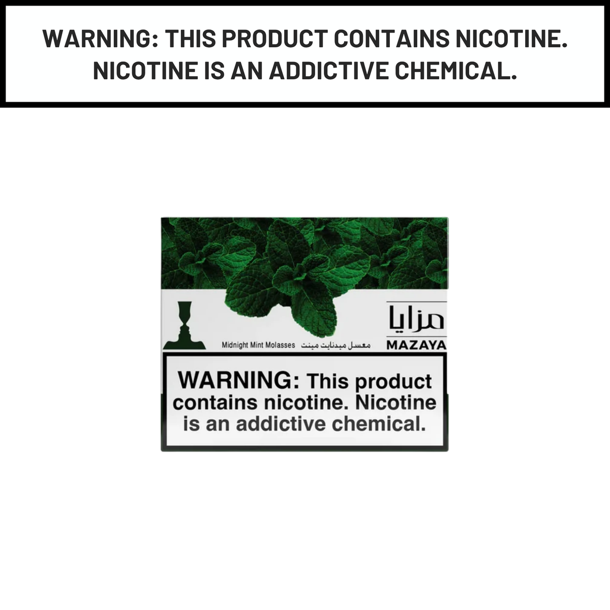 Mazaya Hookah Tobacco Midnight Mint 250g