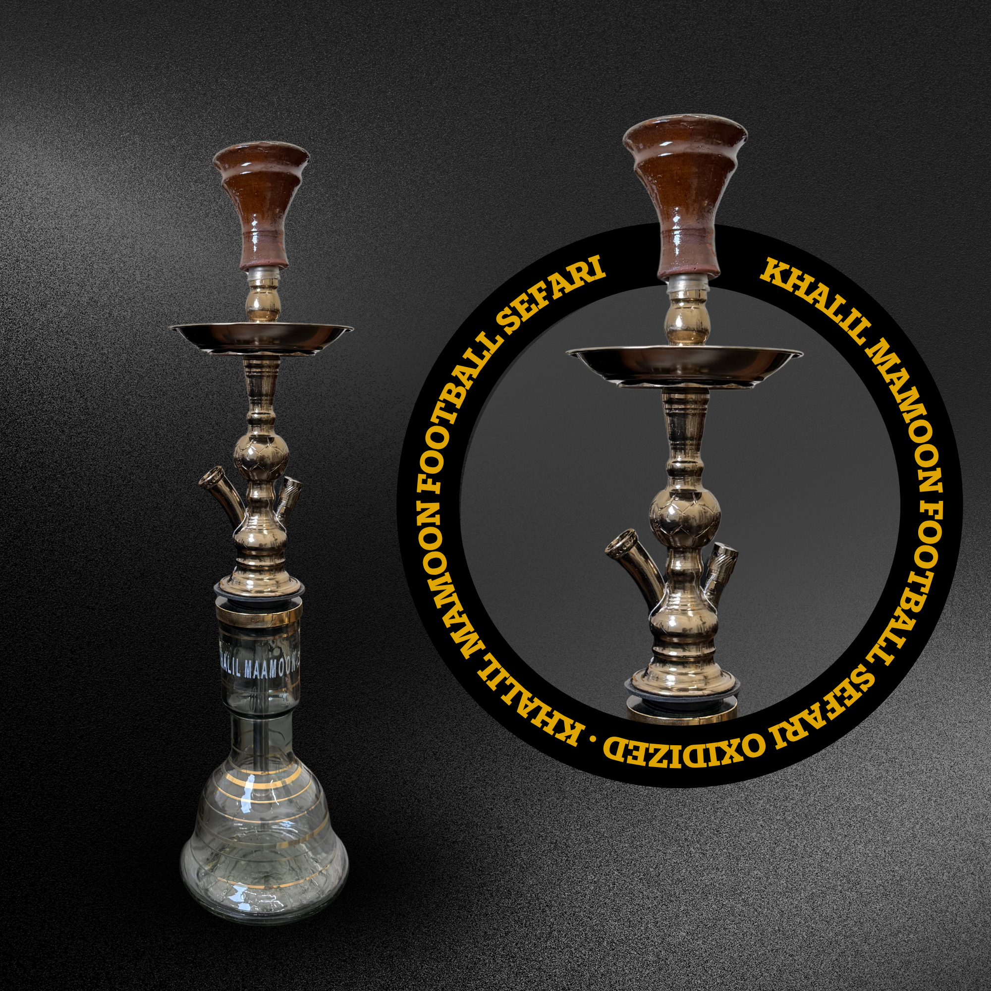 Khalil Mamoon Football Safari Oxidized | 3175