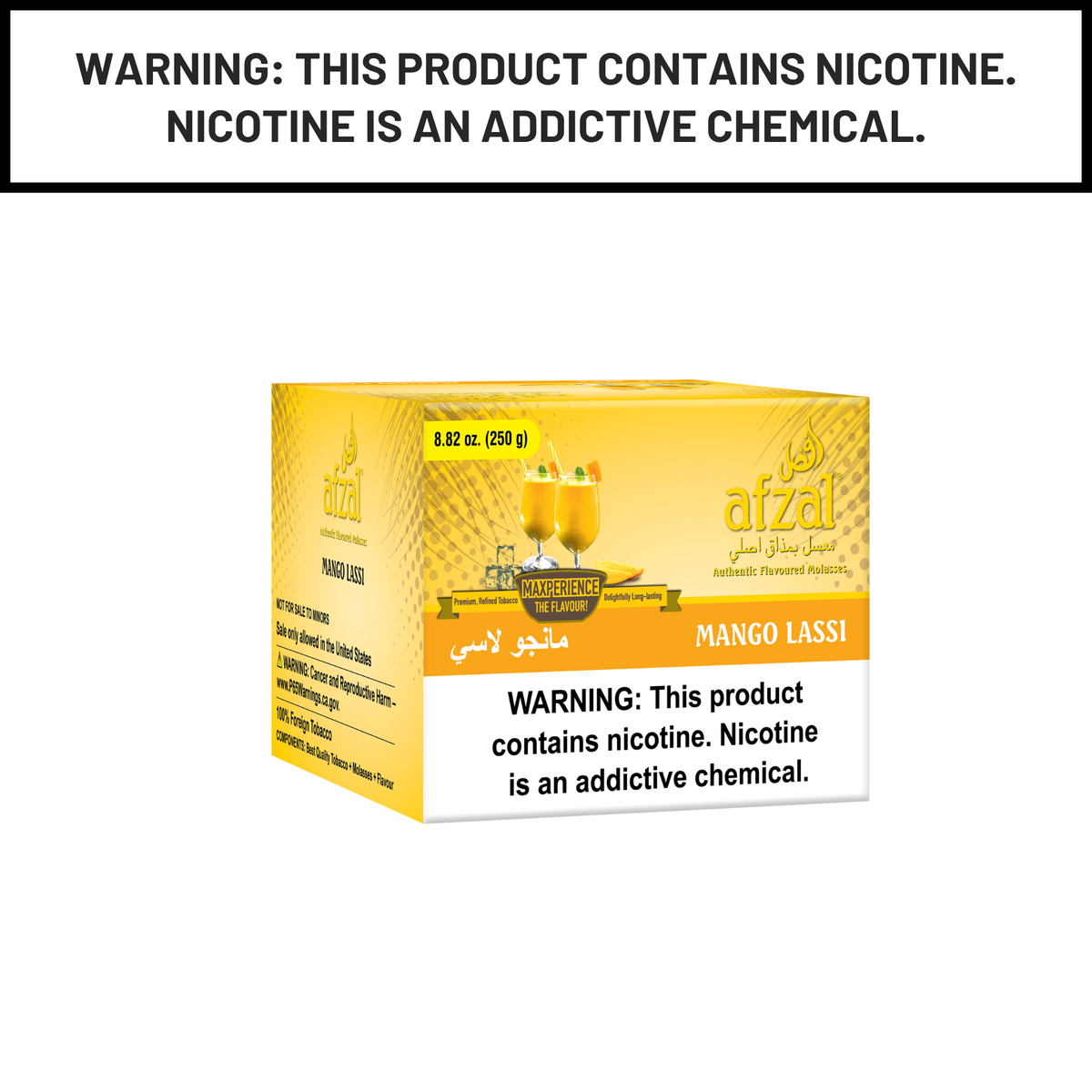 Afzal Hookah Tobacco Mango Lassi 250g