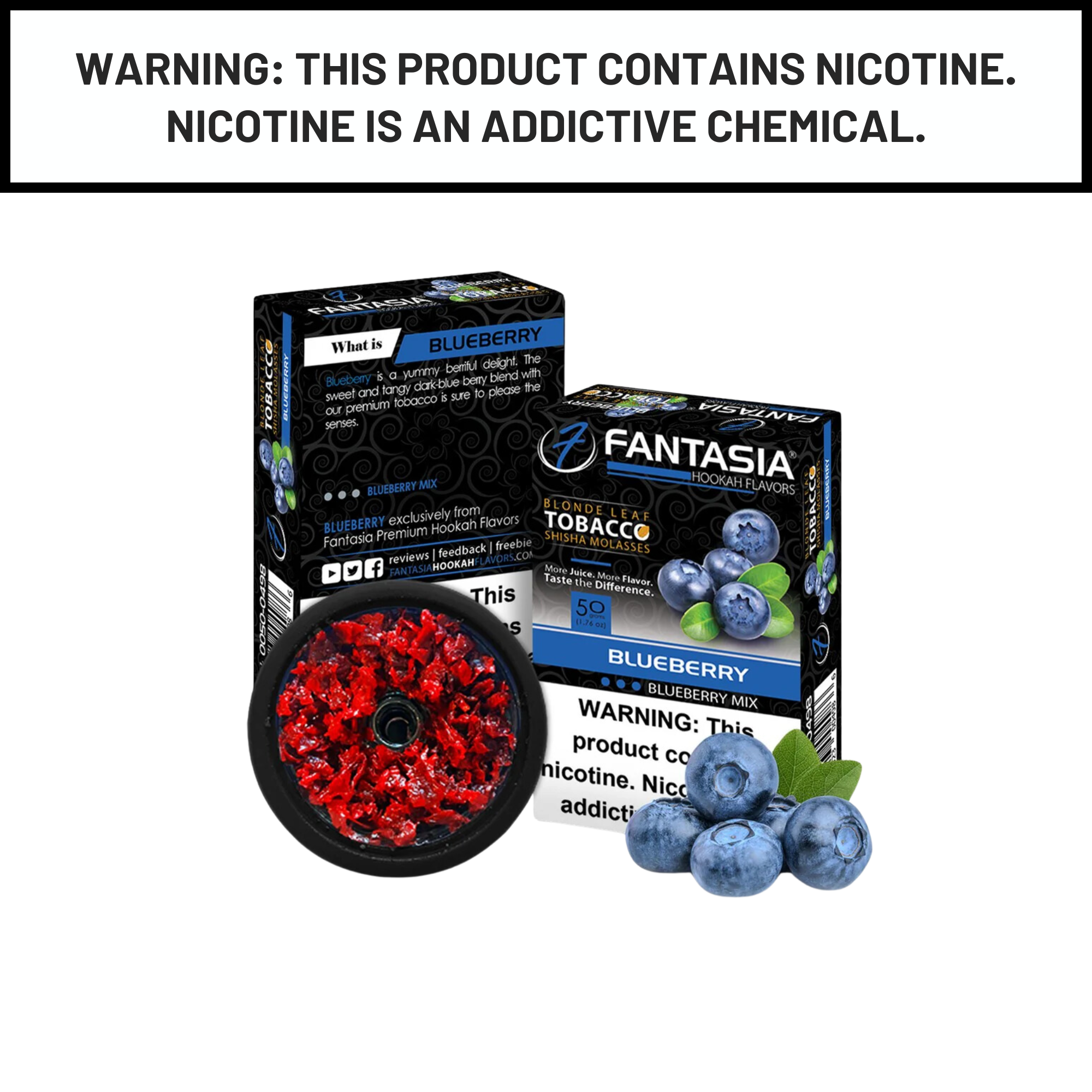 Fantasia Hookah Shisha Tobacco 50g - Hookah Paradise