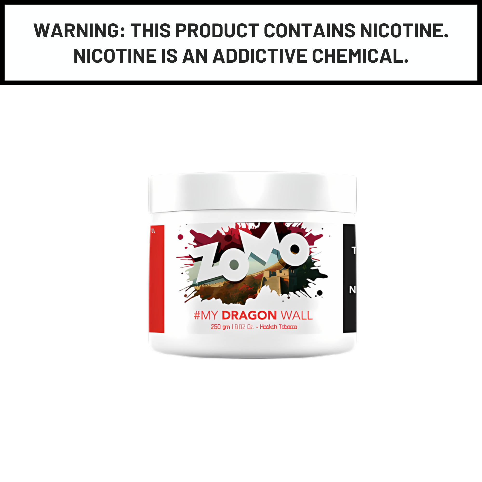 Zomo Hookah Shisha Tobacco World Line 250g - Hookah Paradise