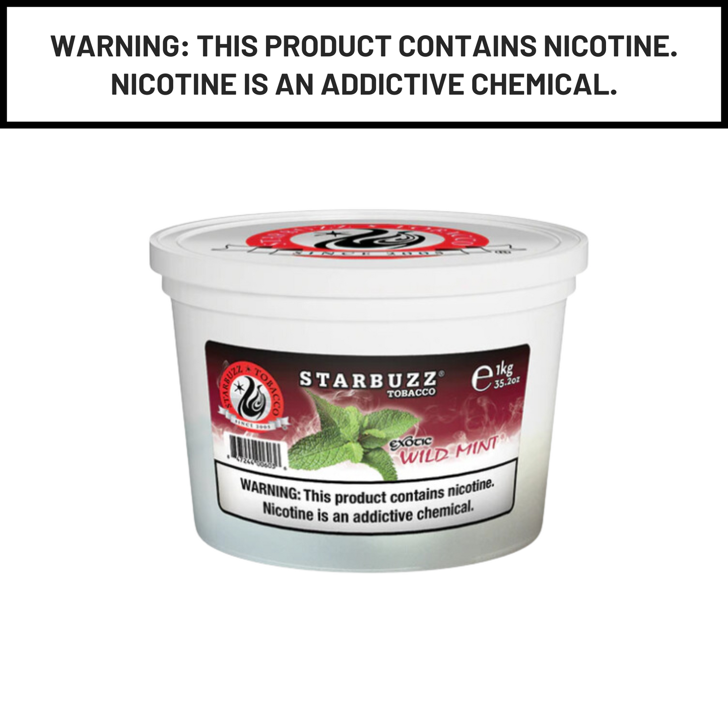 Starbuzz Hookah Shisha Tobacco 1Kg - Hookah Paradise