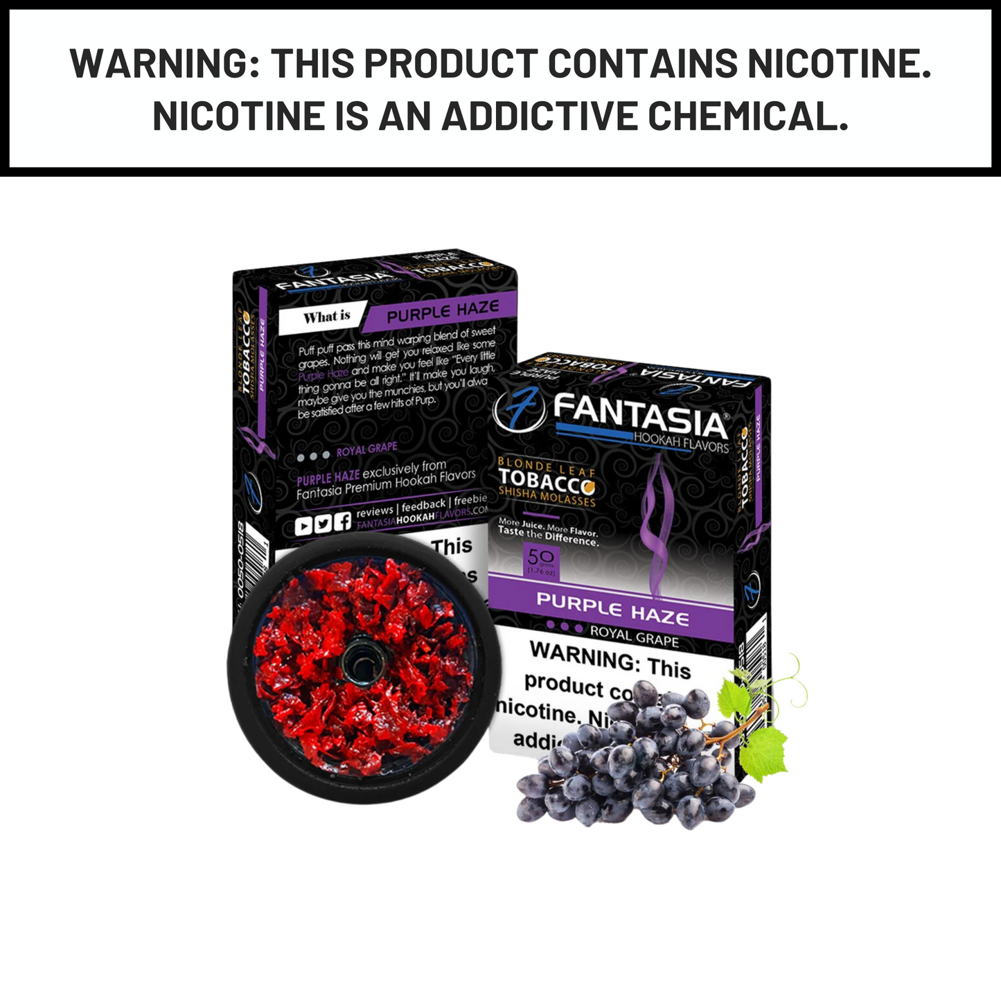 Fantasia Hookah Shisha Tobacco 50g - Hookah Paradise