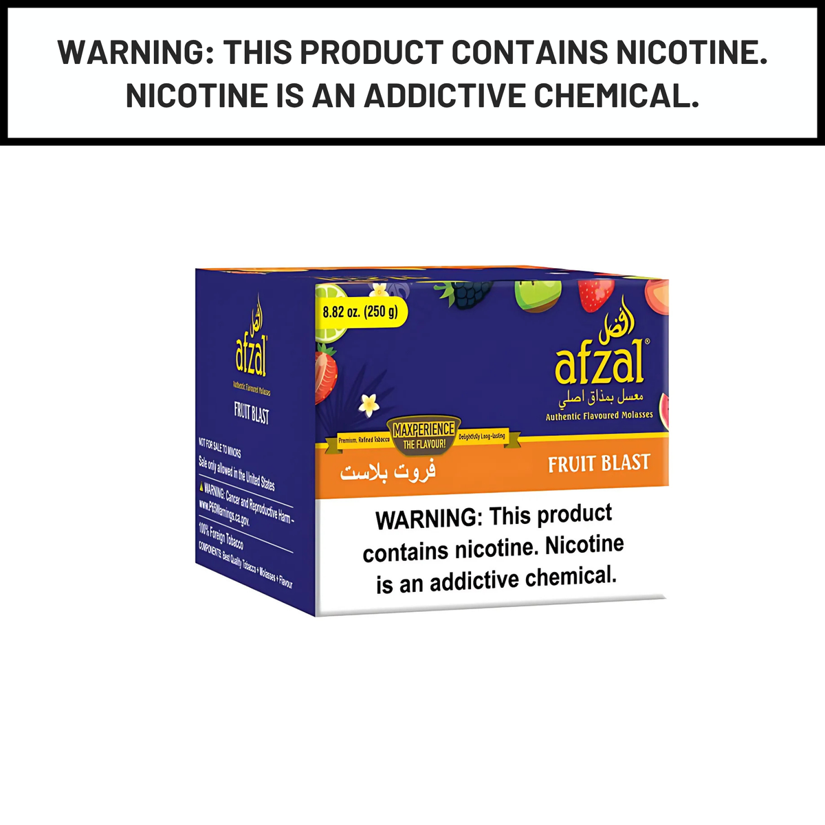 Afzal Hookah Tobacco Fruit Blast 250g
