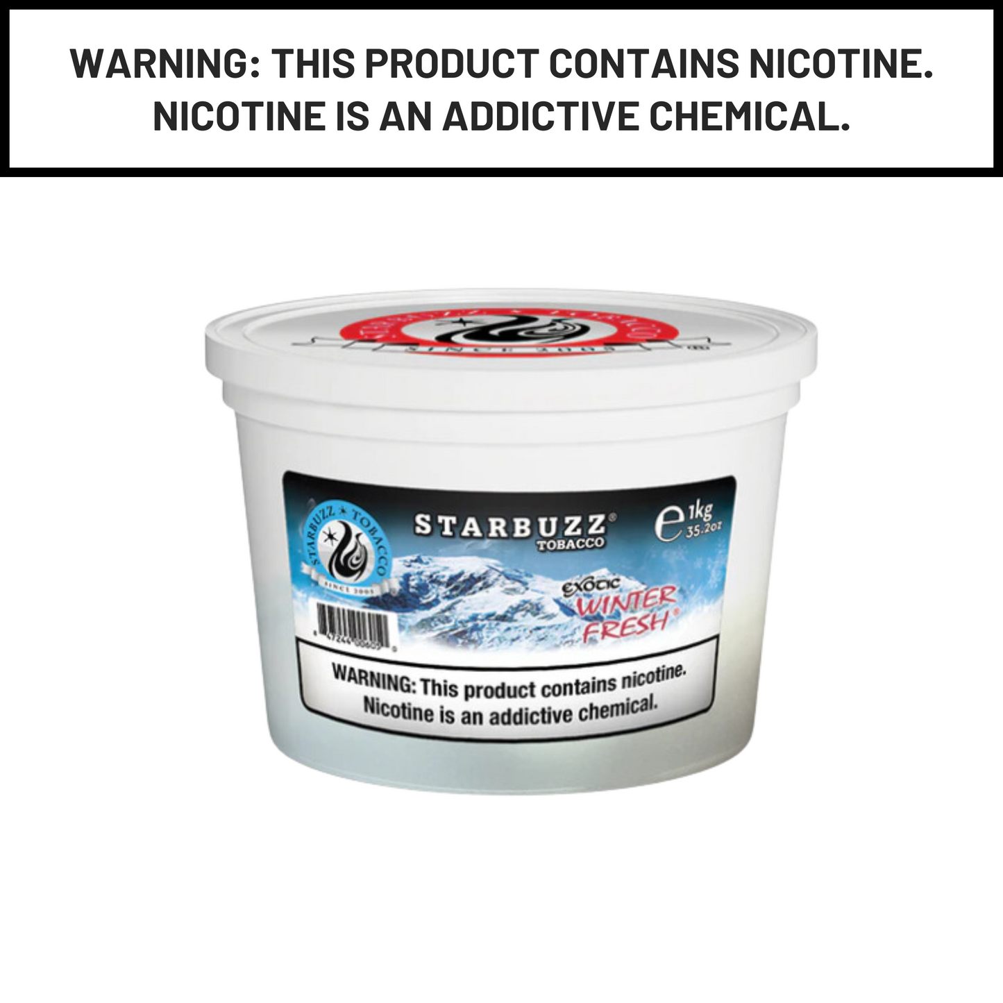 Starbuzz Hookah Shisha Tobacco 1Kg - Hookah Paradise