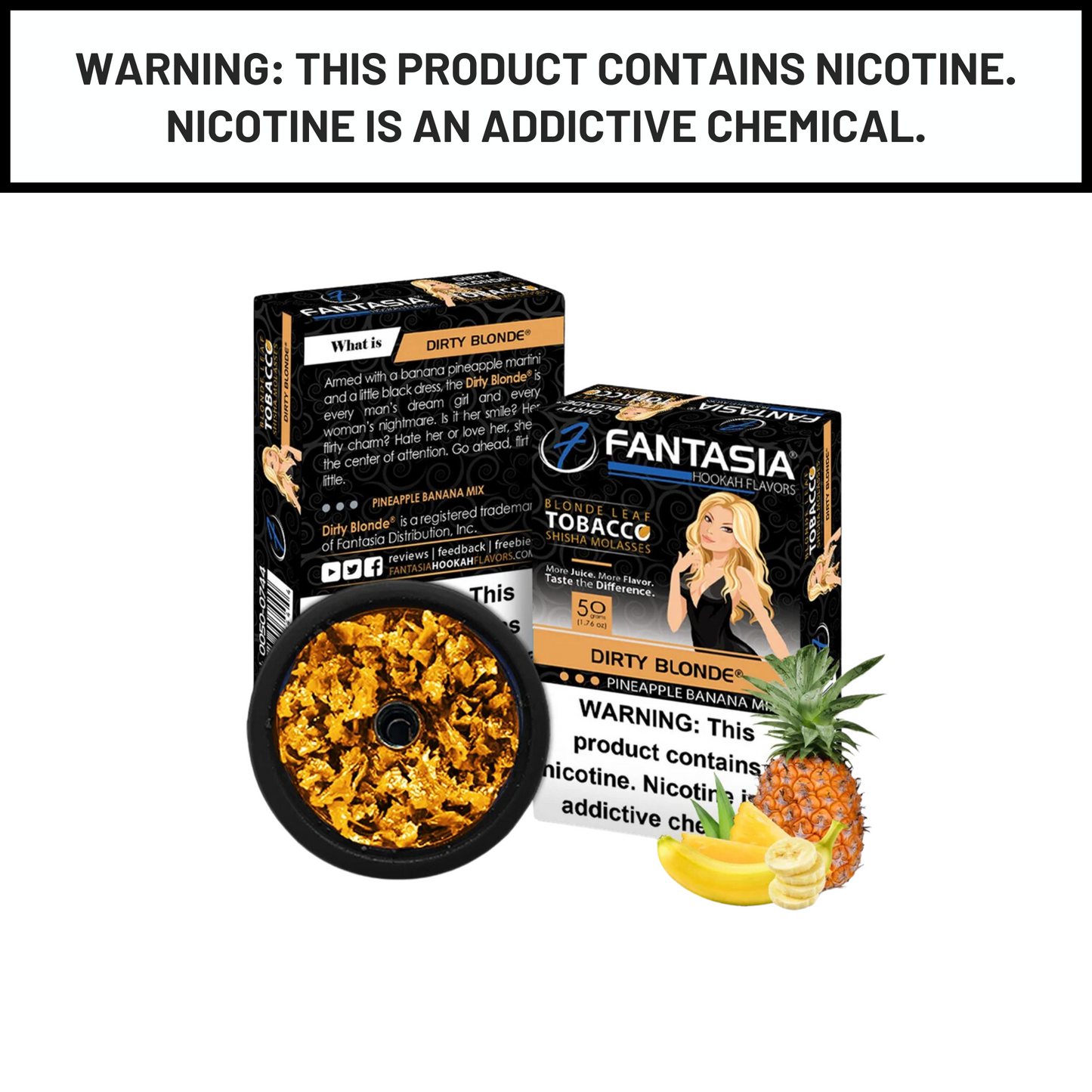 Fantasia Hookah Shisha Tobacco 50g - Hookah Paradise