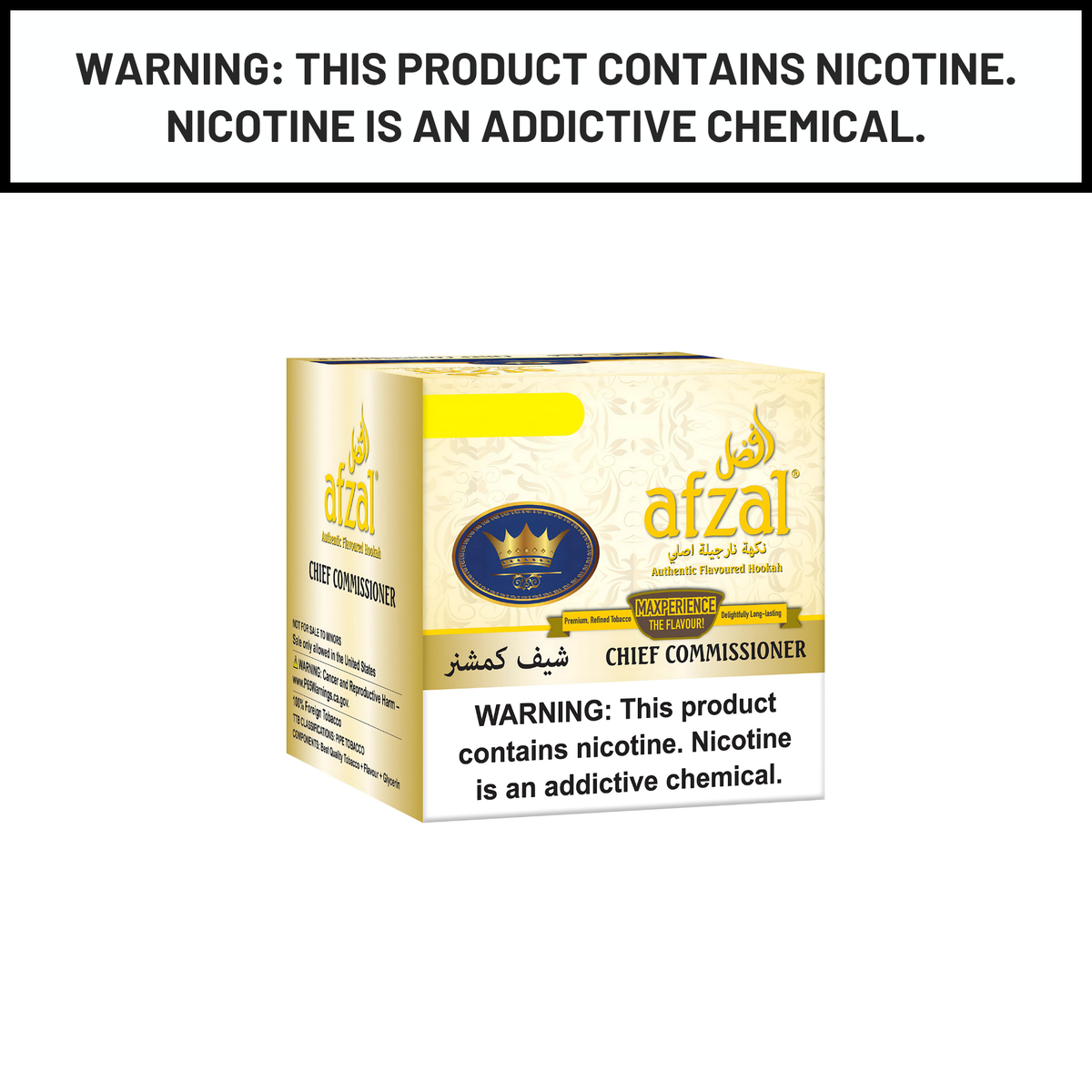 Afzal Hookah Tobacco Chief Comissioner 1Kg