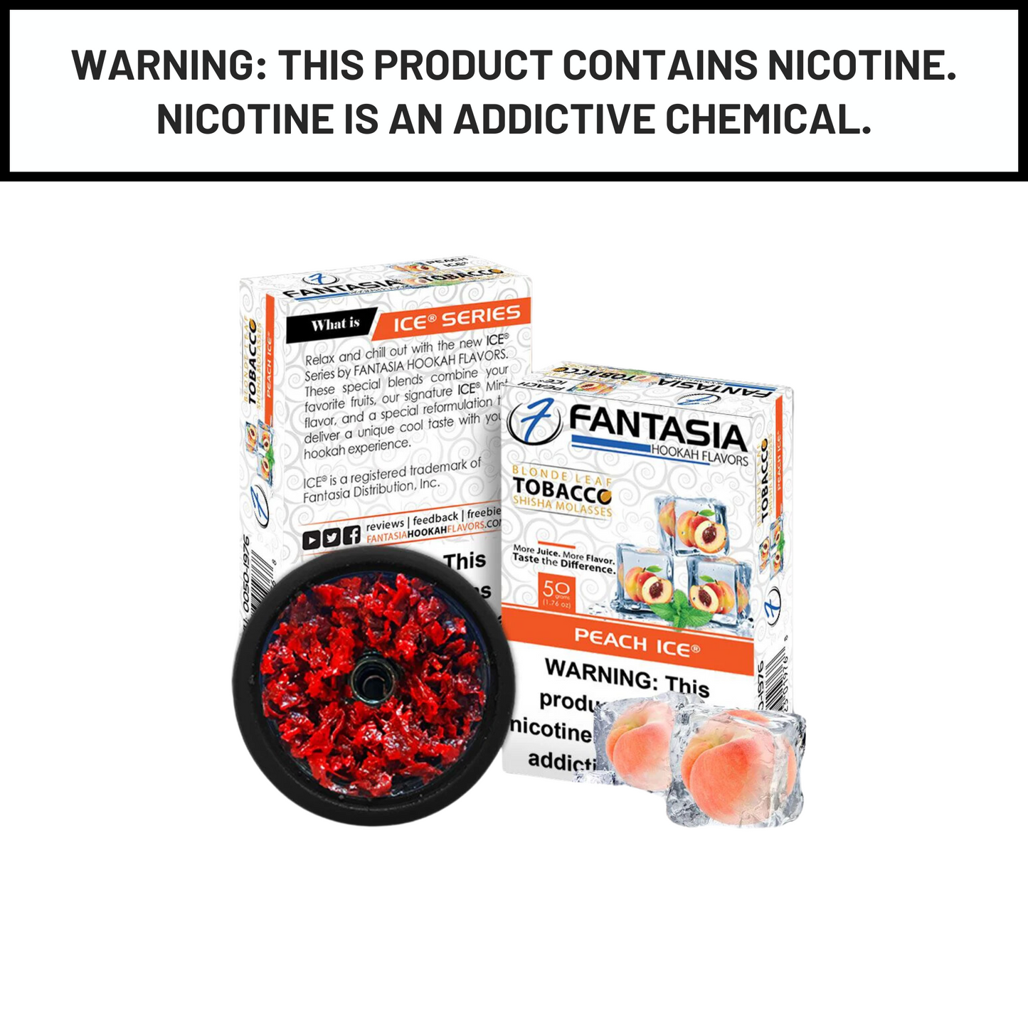 Fantasia Hookah Shisha Tobacco 50g - Hookah Paradise