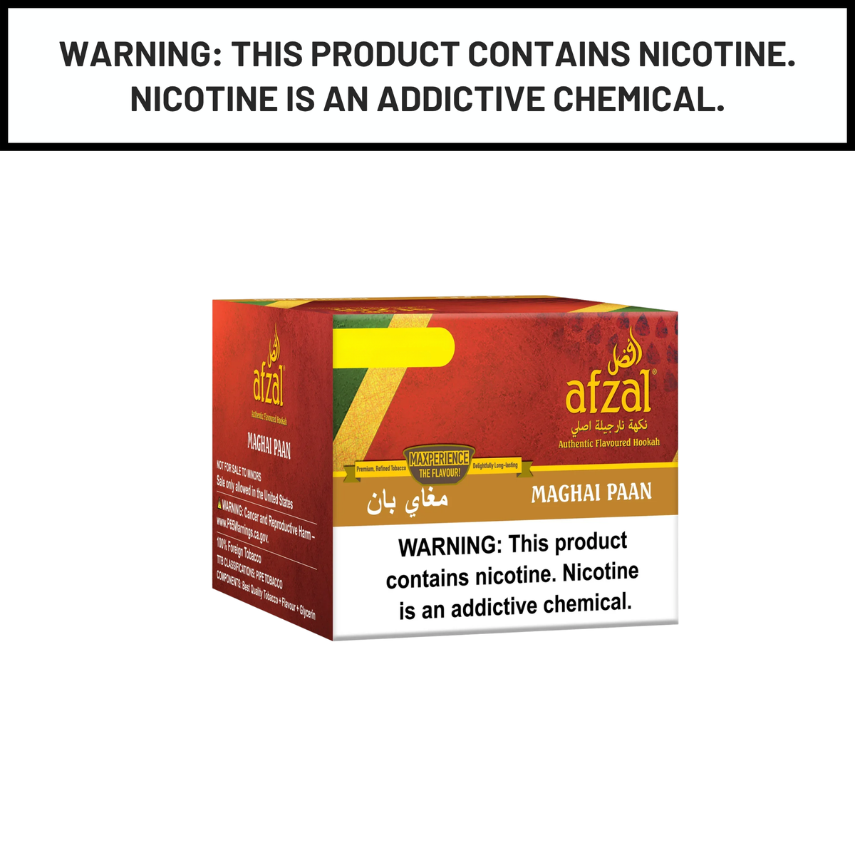 Afzal Hookah Tobacco Maghai Pan 1Kg