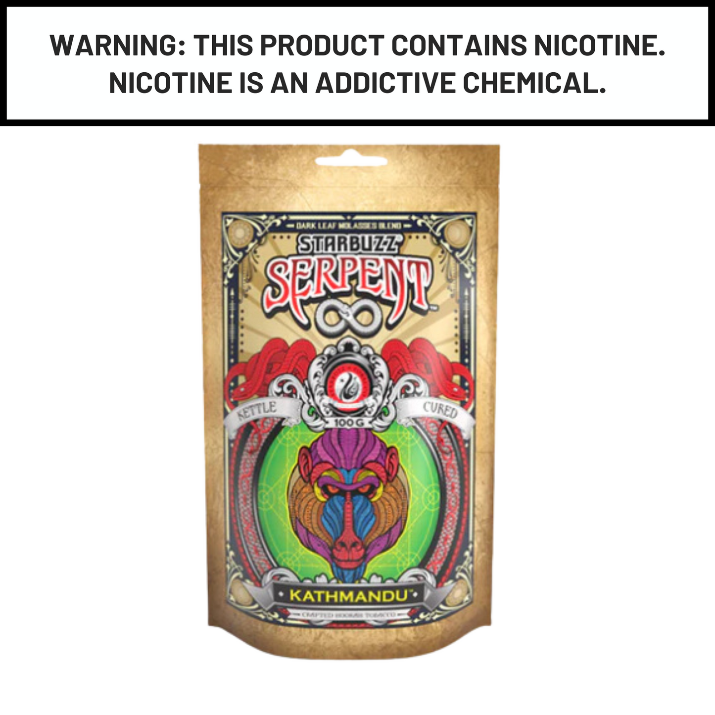 Starbuzz Serpent Hookah Shisha Tobacco 200g - Hookah Paradise