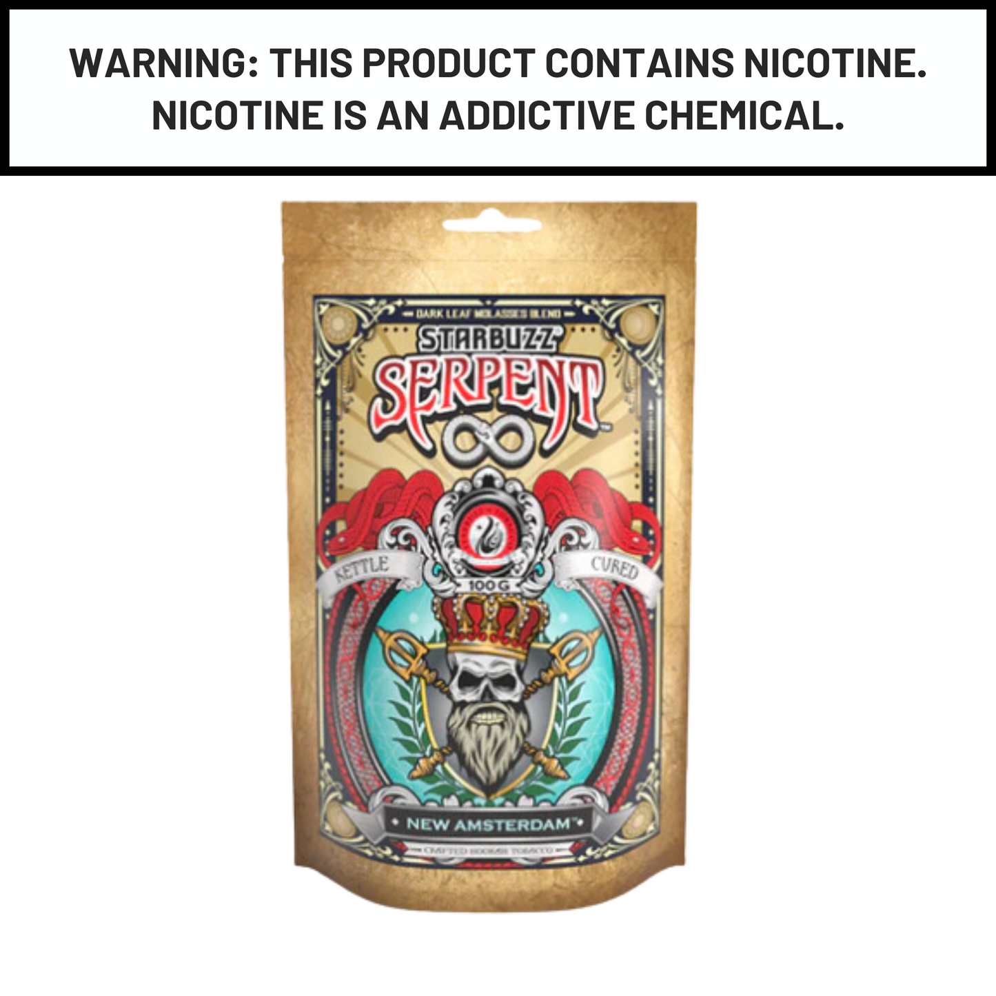 Starbuzz Serpent Hookah Shisha Tobacco 200g - Hookah Paradise