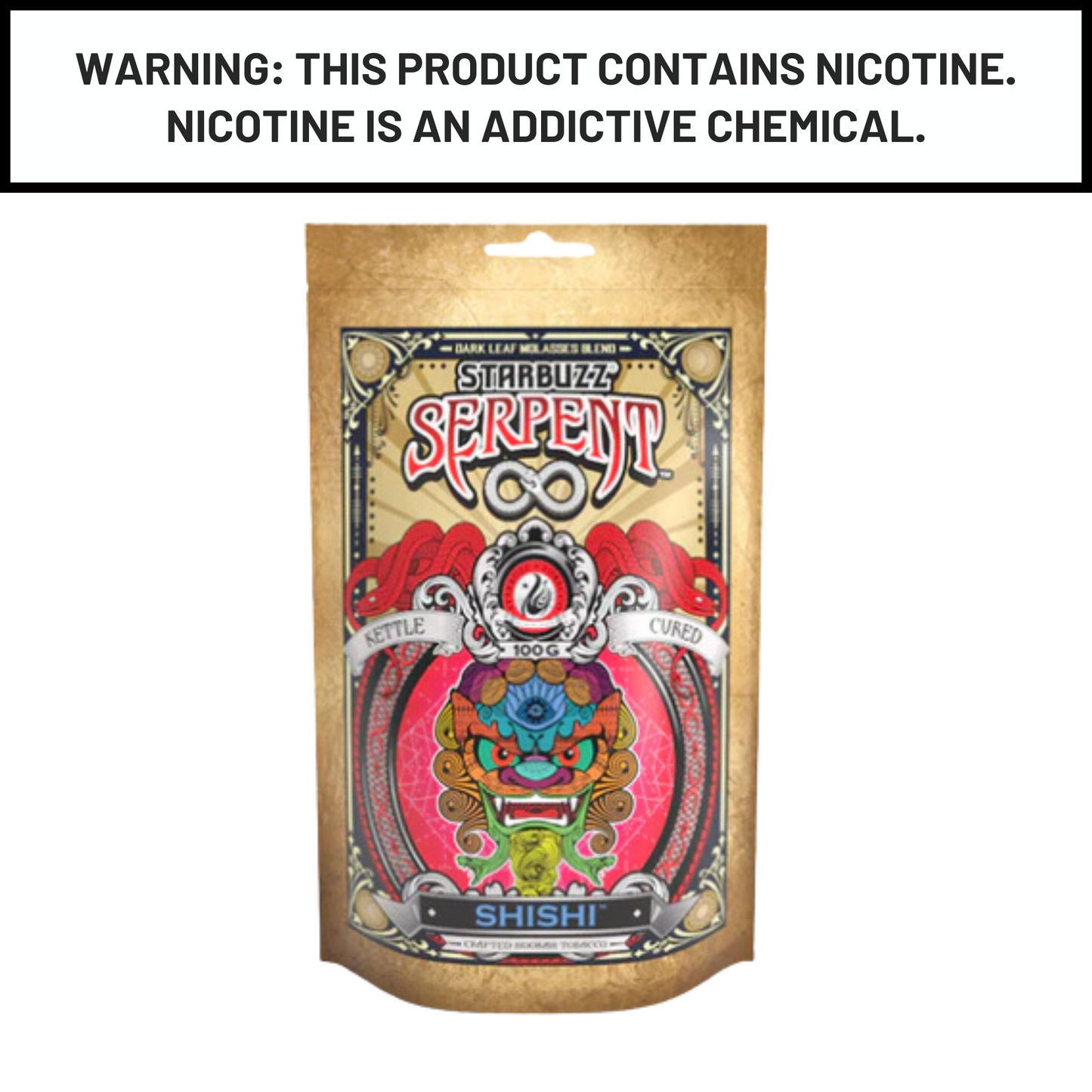 Starbuzz Serpent Hookah Shisha Tobacco 100g - Hookah Paradise