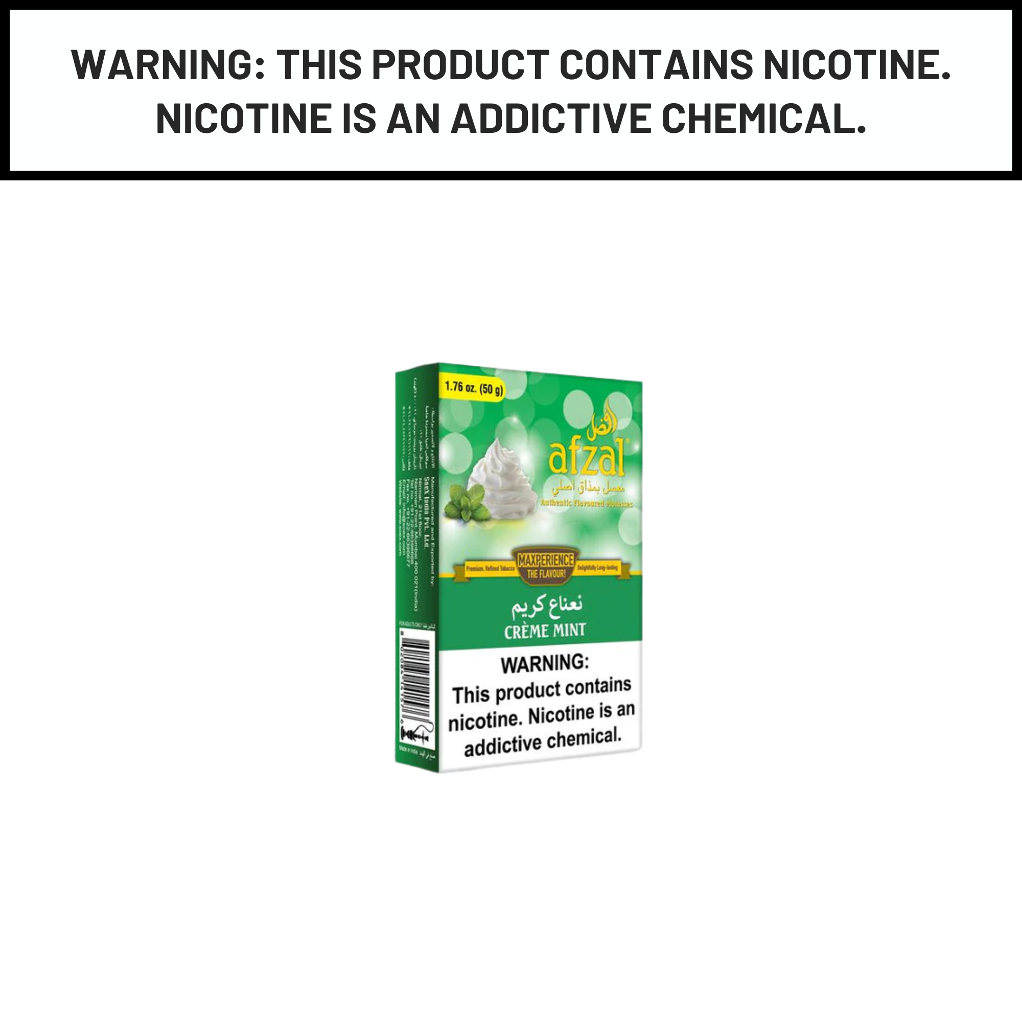Afzal Shisha Tobacco 50g