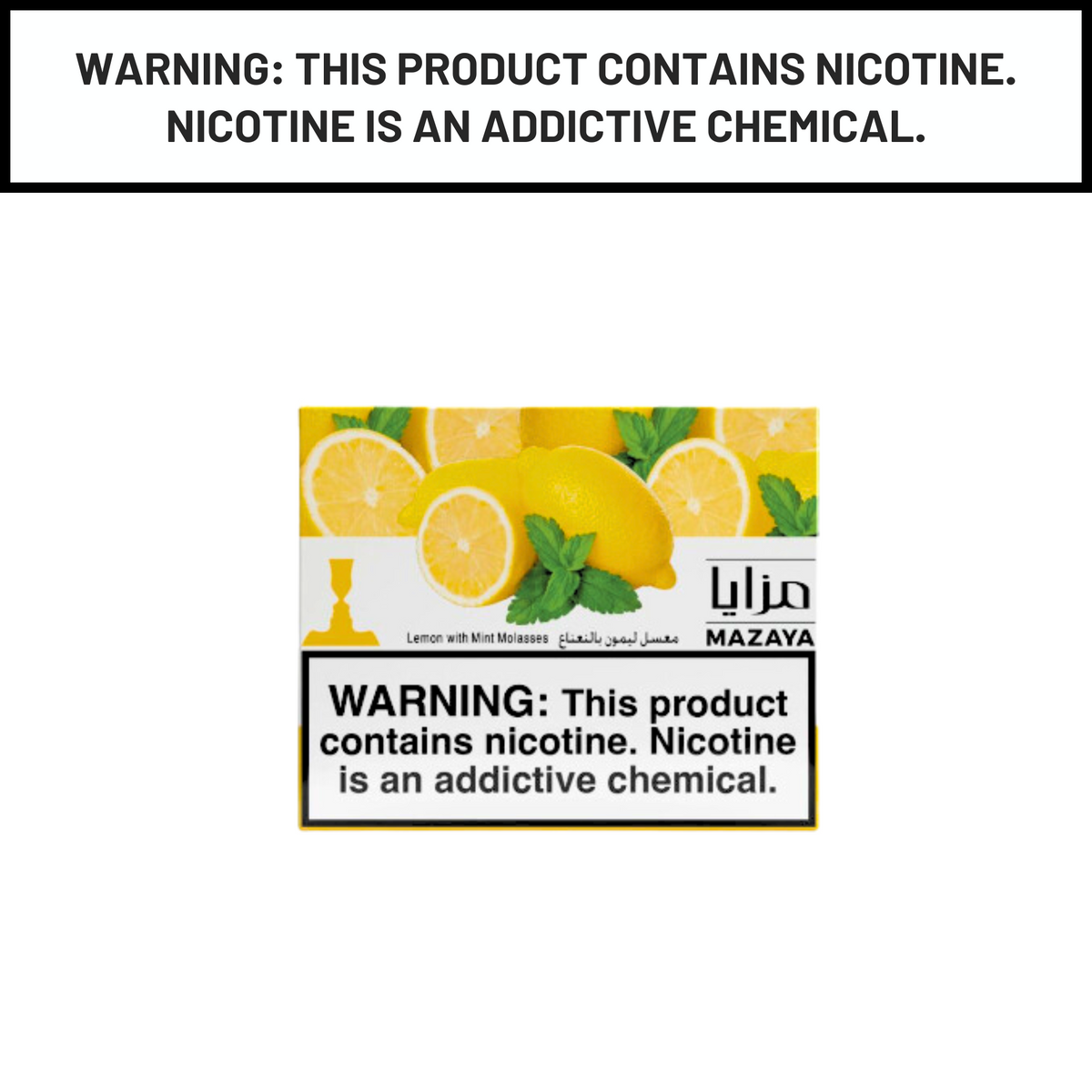Mazaya Hookah Tobacco Lemon Mint 1Kg