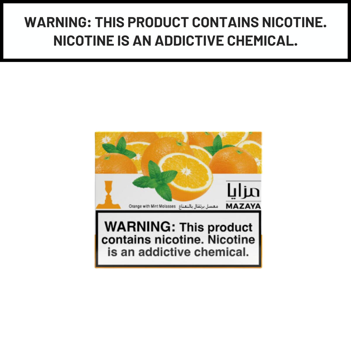 Mazaya Hookah Tobacco Orange Mint 1Kg