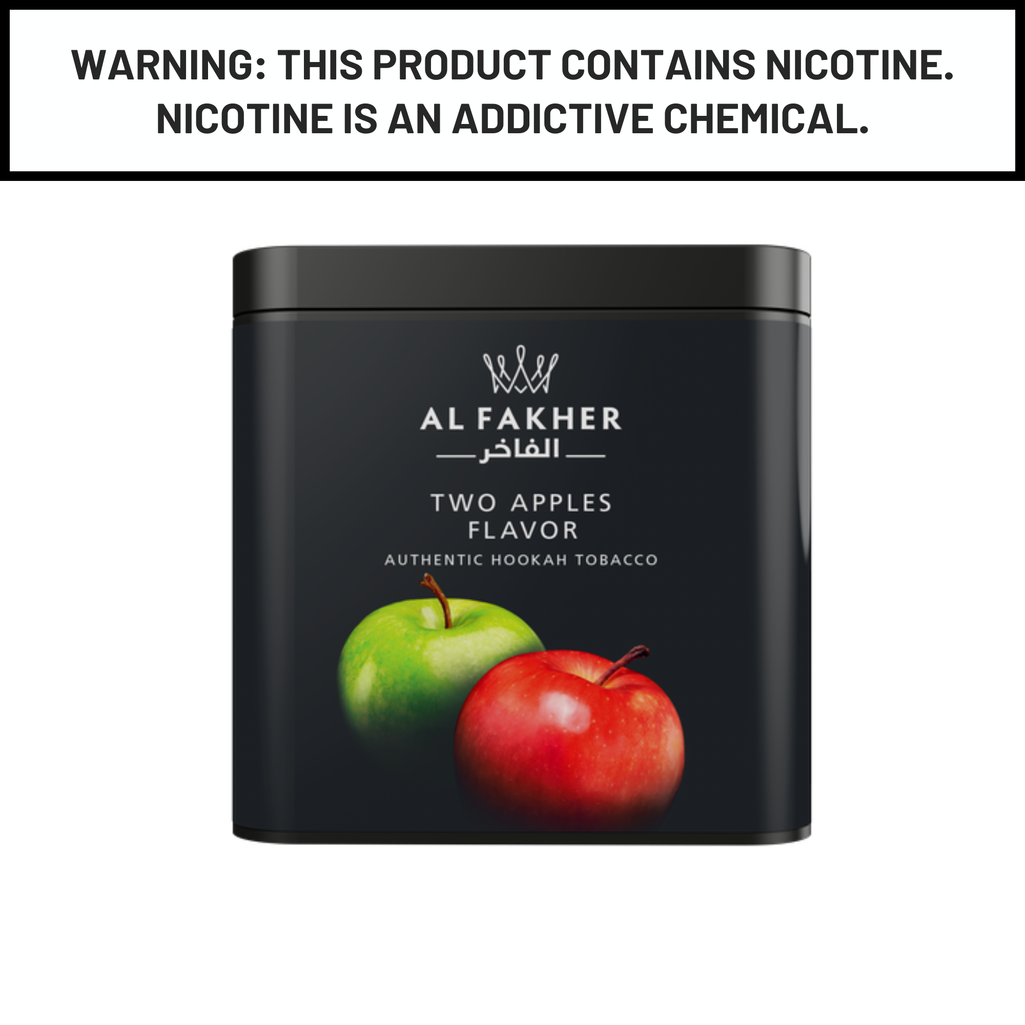 Al Fakher Two Apples Hookah Tobacco 1Kg