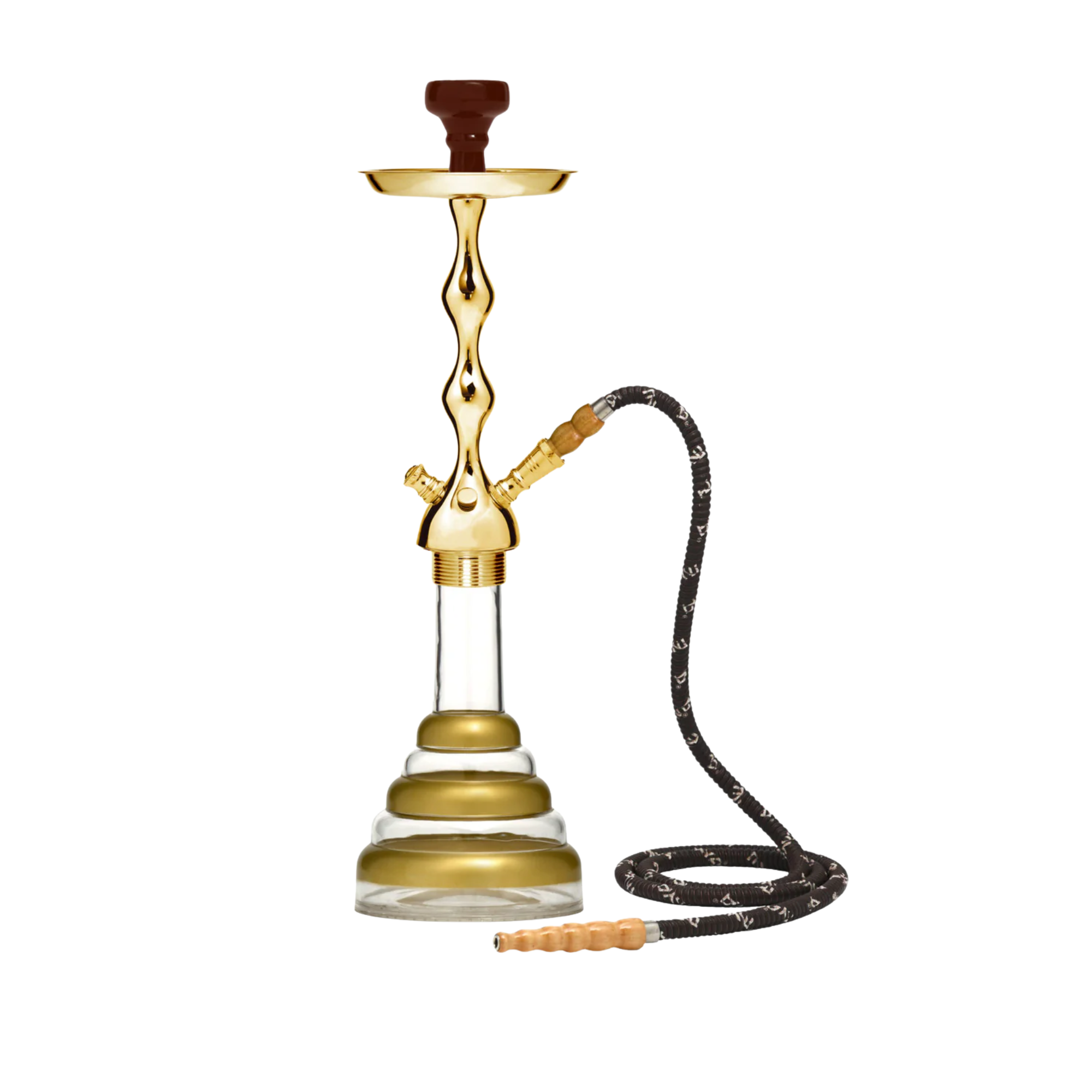 MYA Hookah Acrylic Gold | One Hose