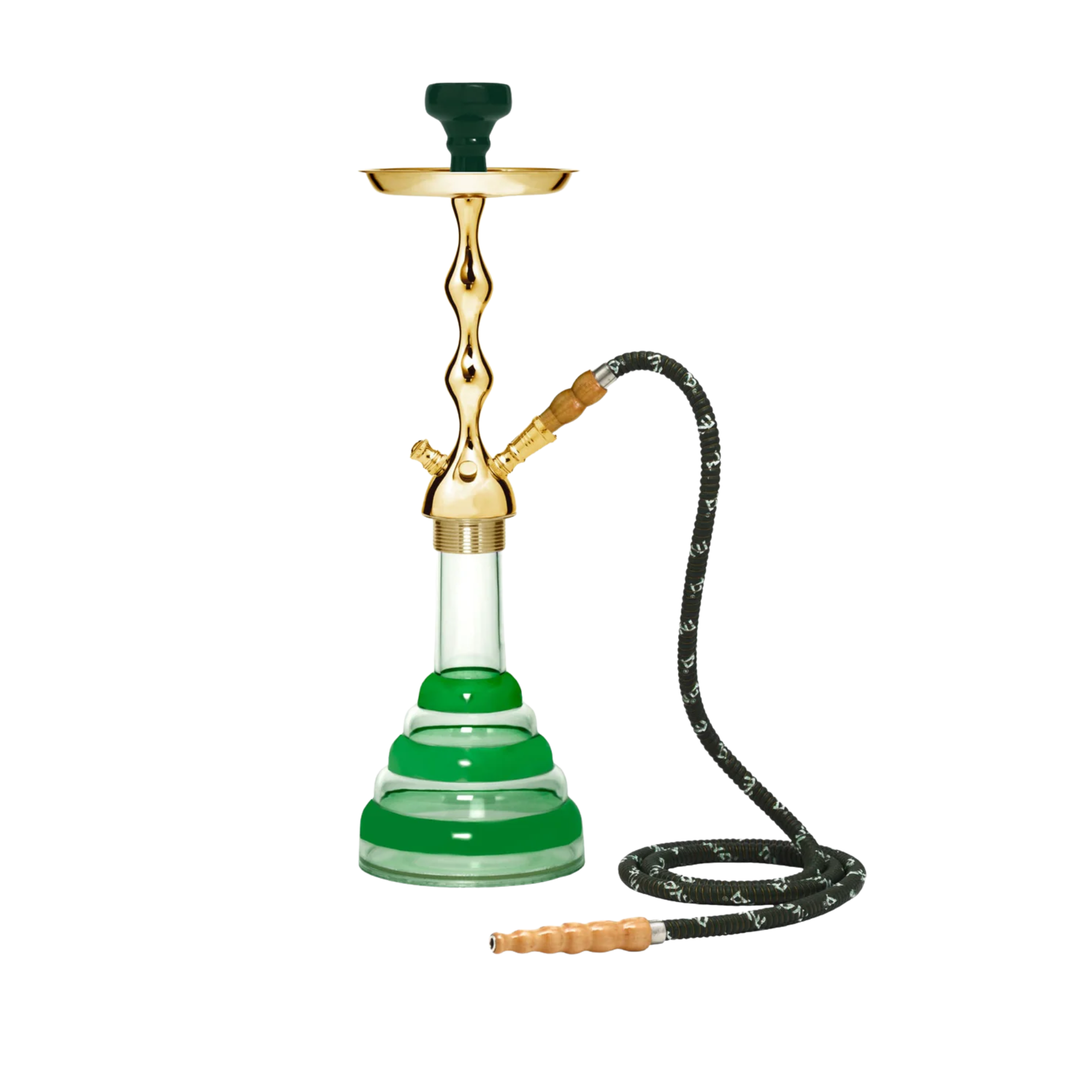 MYA Hookah Acrylic Gold | One Hose