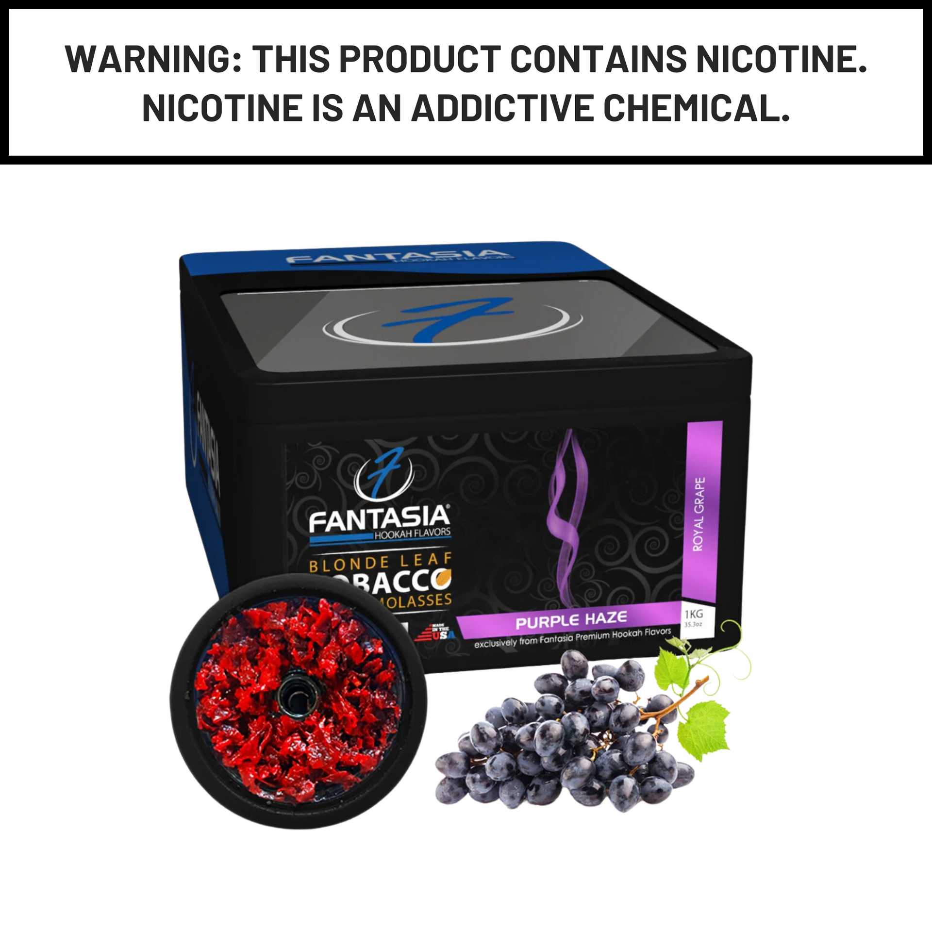 Buy Fantasia Shisha Tobacco 1Kg | Premium Flavored Hookah Tobacco
