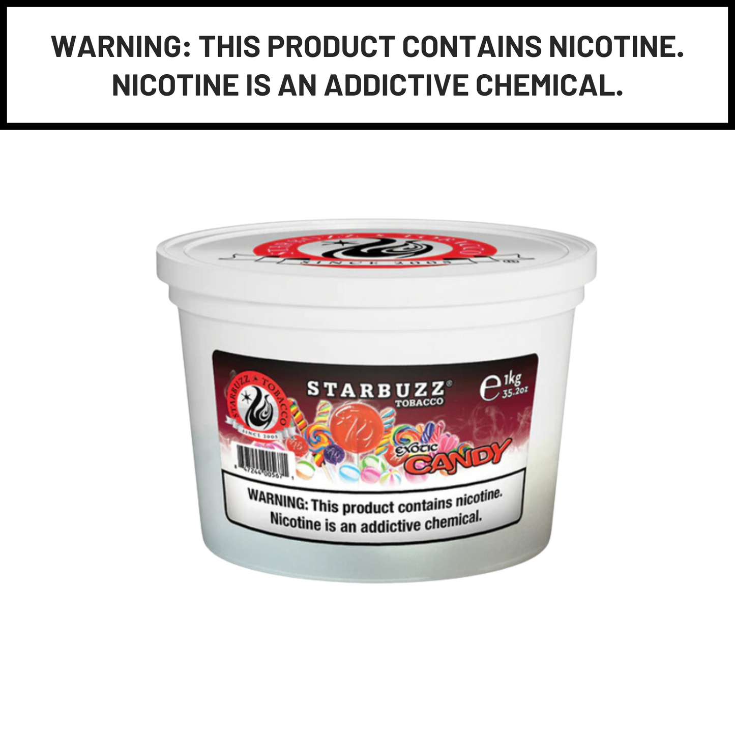 Starbuzz Hookah Shisha Tobacco 1Kg - Hookah Paradise