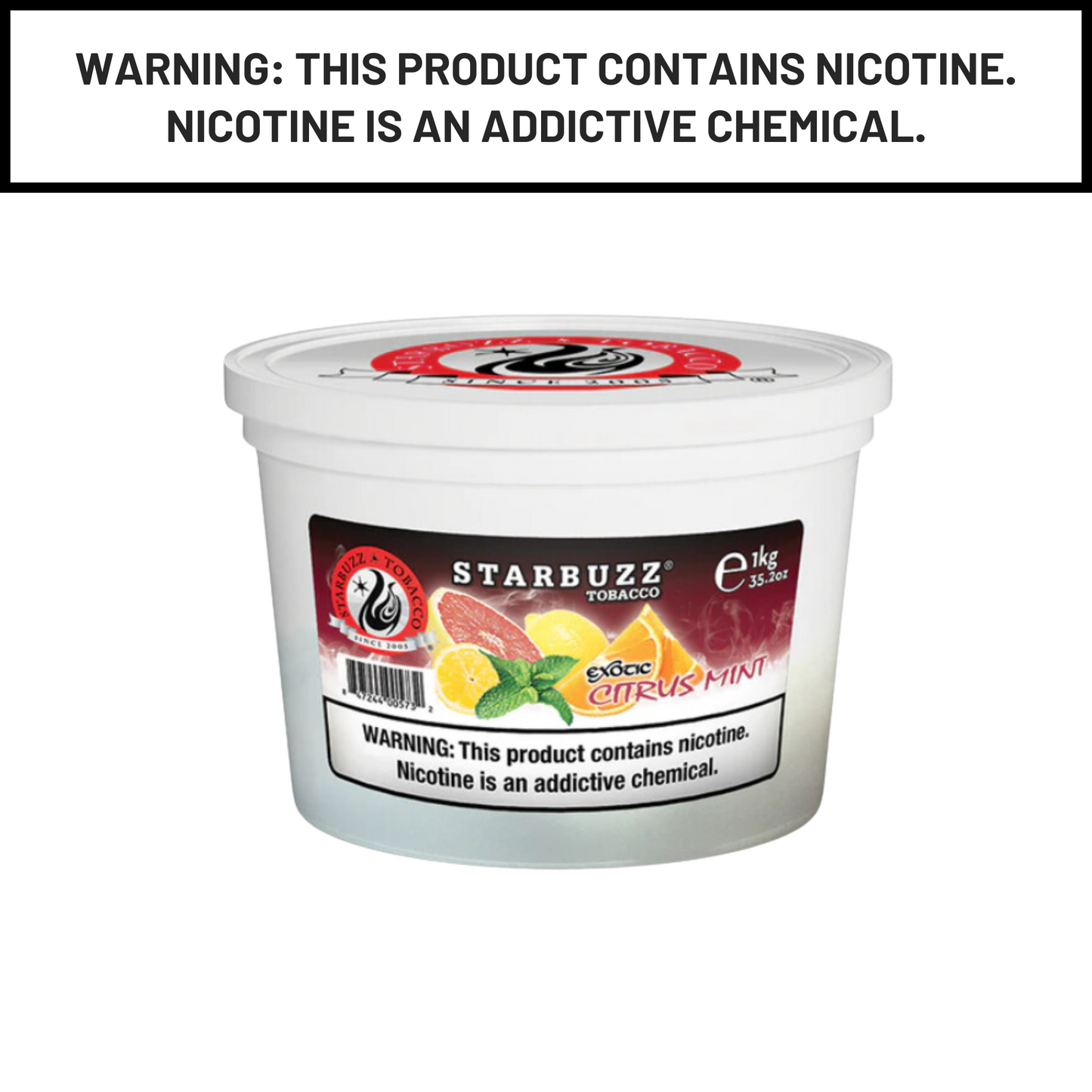 Starbuzz Hookah Shisha Tobacco 1Kg - Hookah Paradise