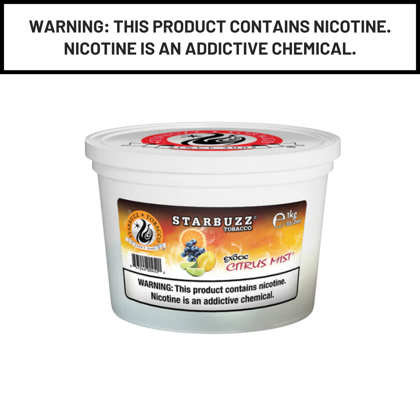 Starbuzz Hookah Shisha Tobacco 1Kg - Hookah Paradise