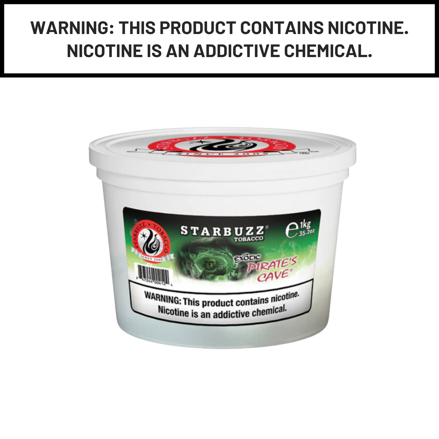 Starbuzz Hookah Shisha Tobacco 1Kg - Hookah Paradise