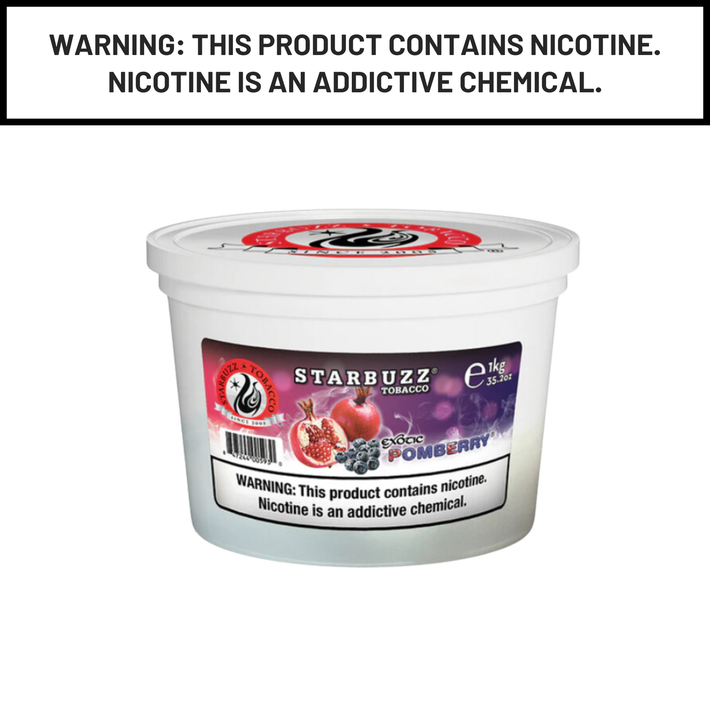 Starbuzz Hookah Shisha Tobacco 1Kg - Hookah Paradise