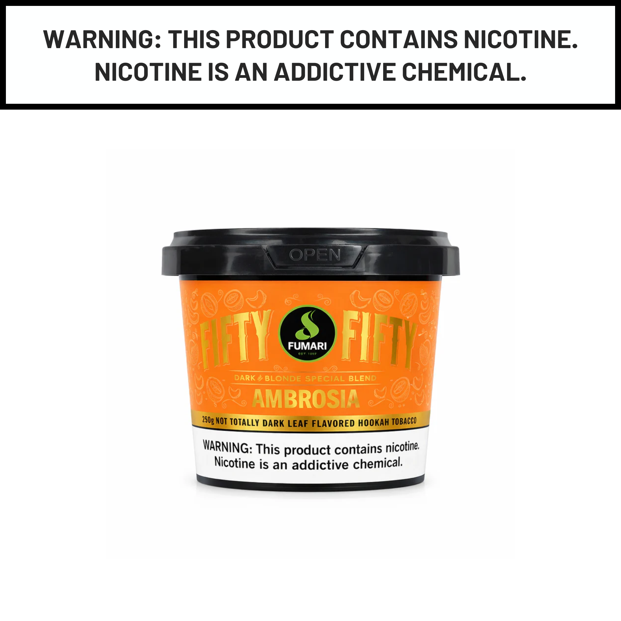 Fumari Fifty-Fifty Shisha Tobacco 250g