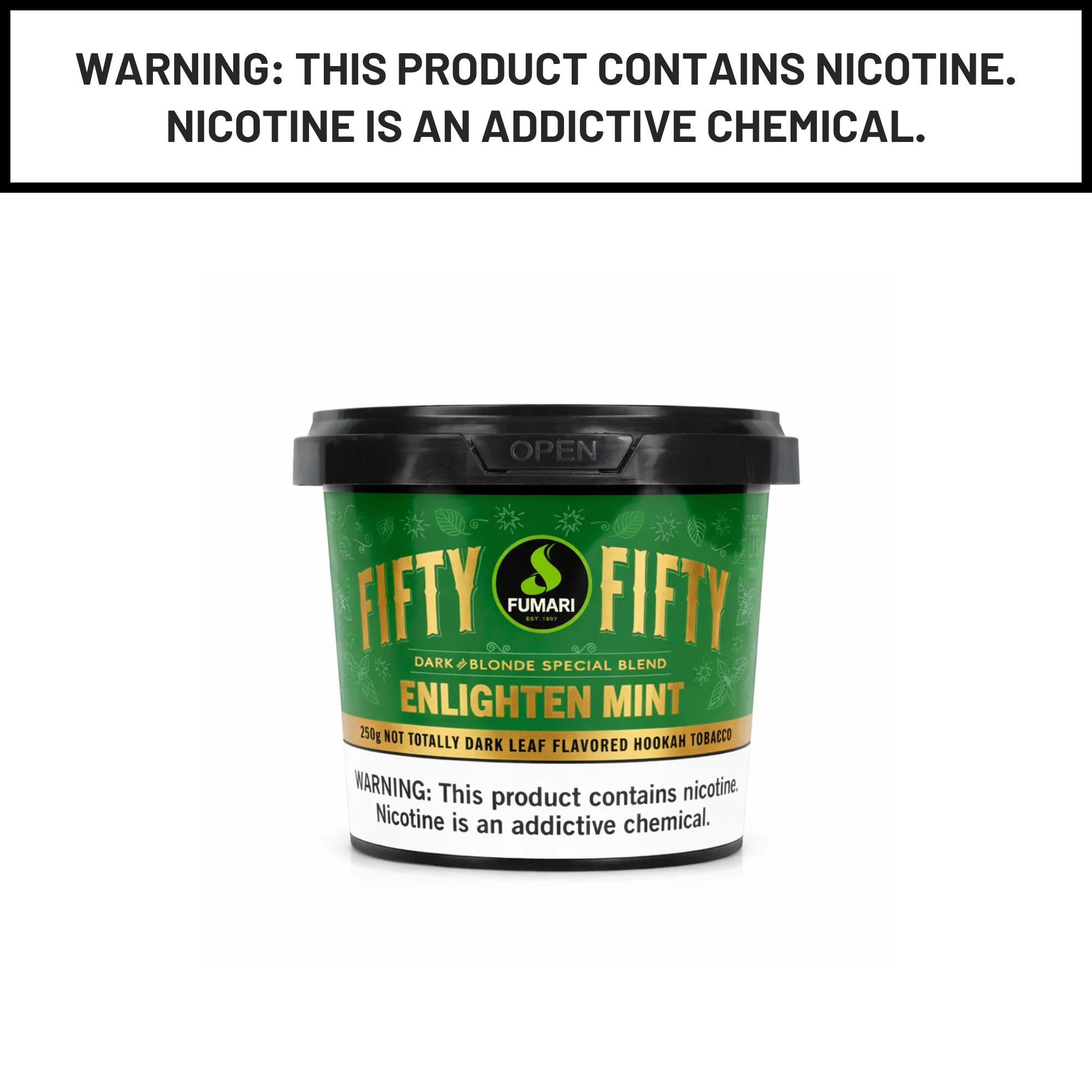 Fumari Fifty-Fifty Shisha Tobacco 250g