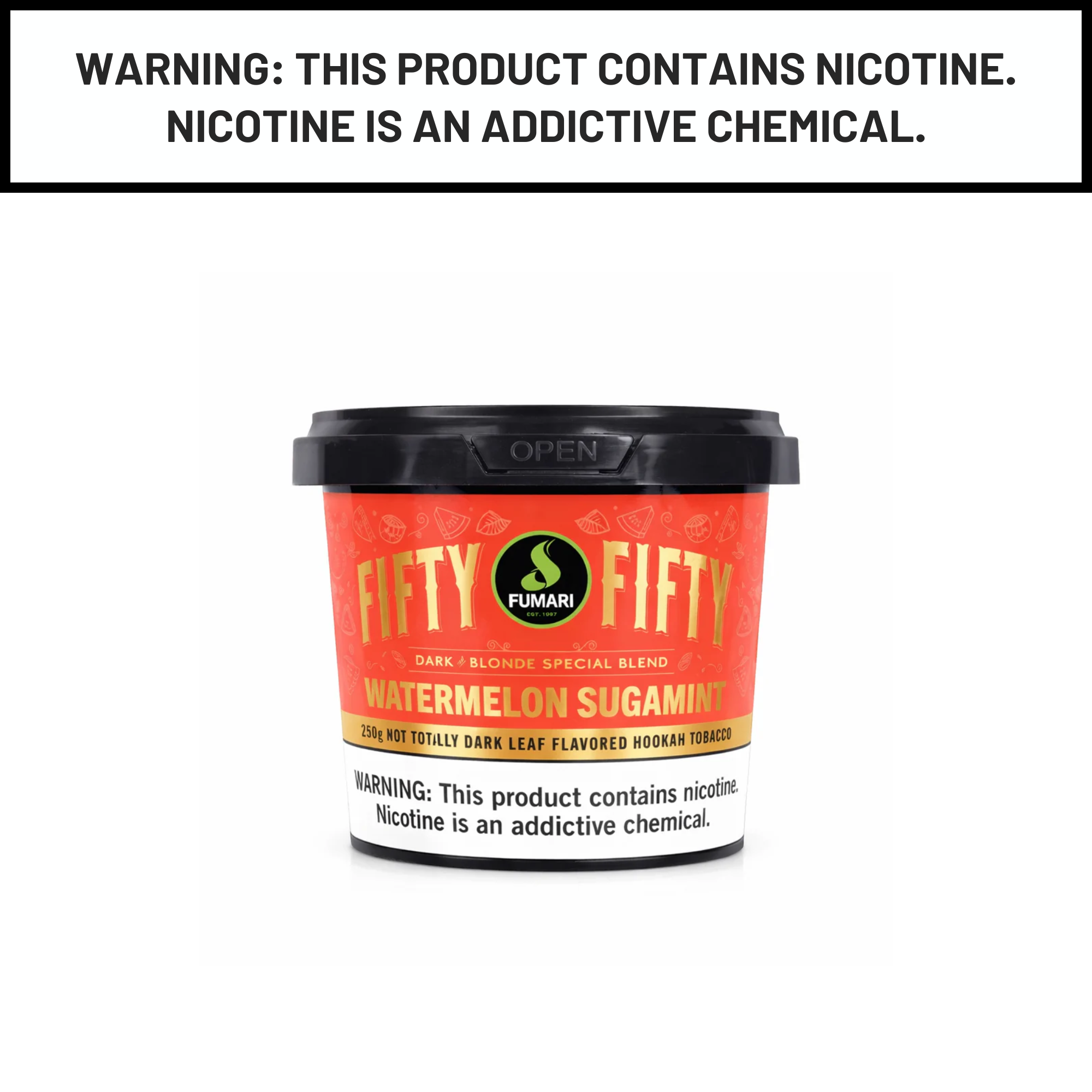 Fumari Fifty-Fifty Hookah Tobacco 250g