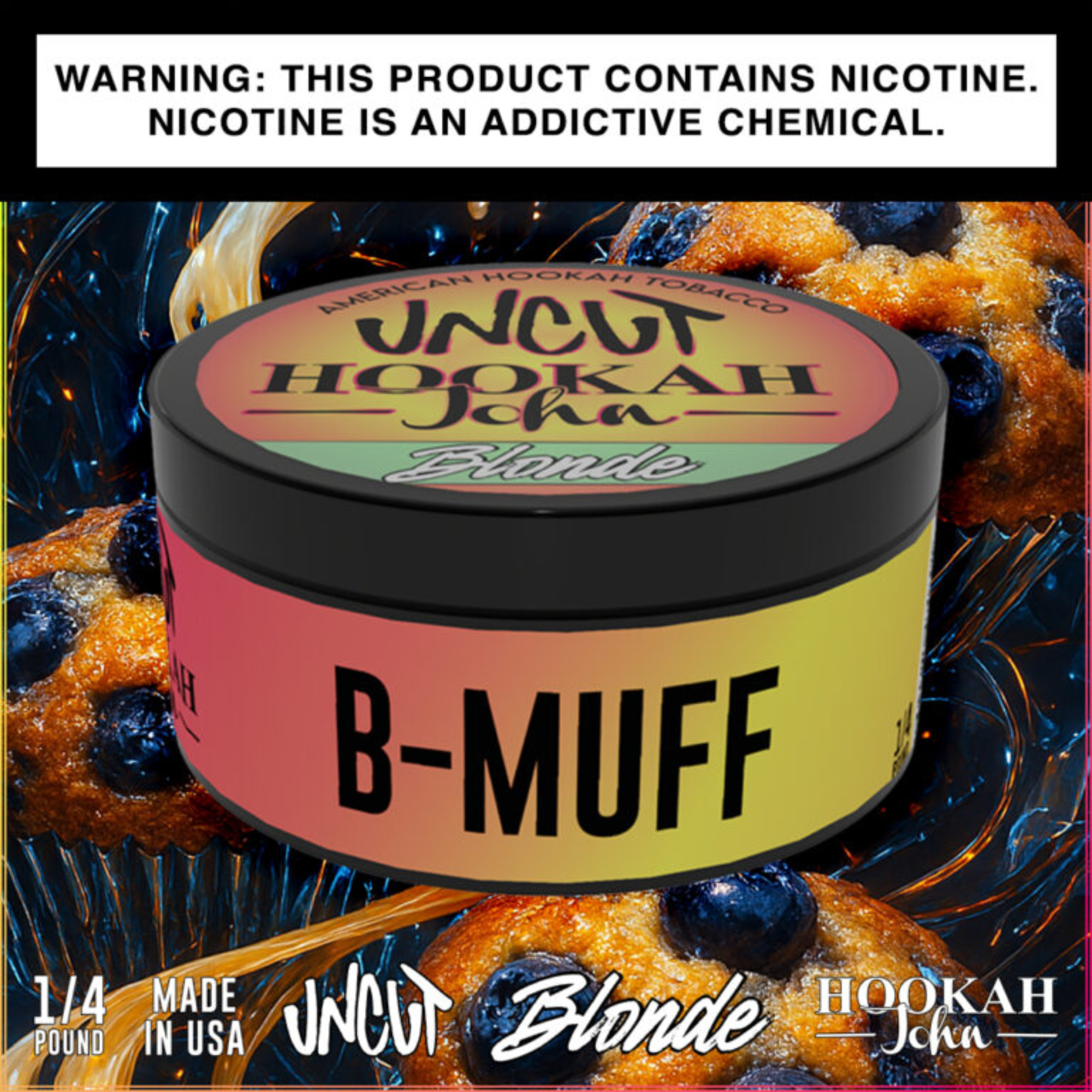 Hookah John UNCUT | Blonde 1/4 lb
