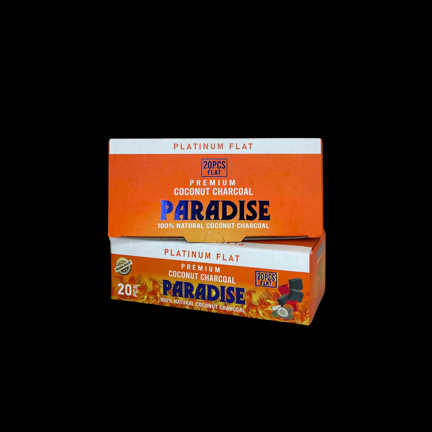 Paradise Coconut Coals | Flats 20ct