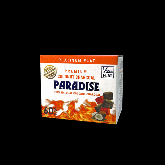 Paradise Coconut Coals | Flats Half Kilo