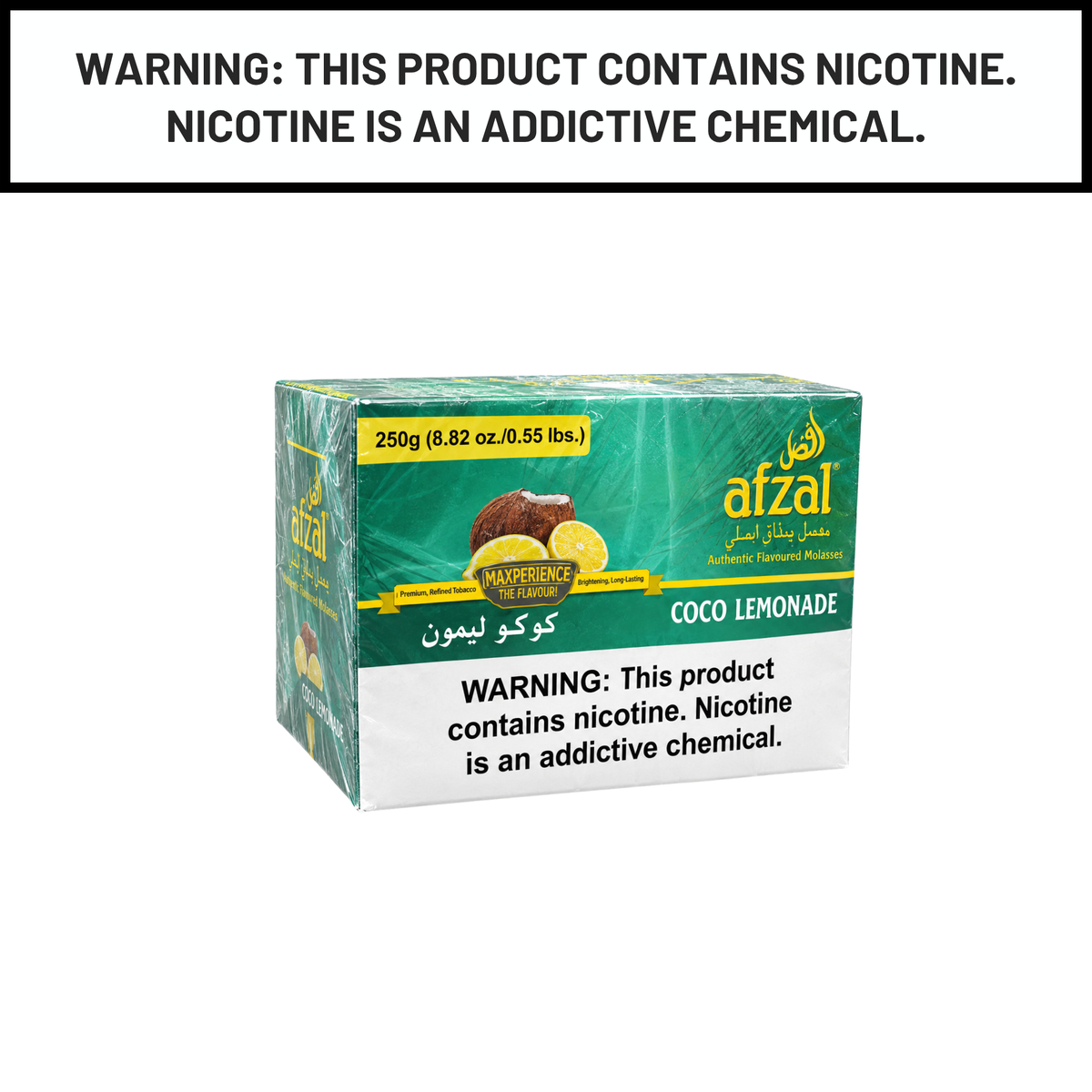 Afzal Hookah Tobacco Coco Lemonade 250g
