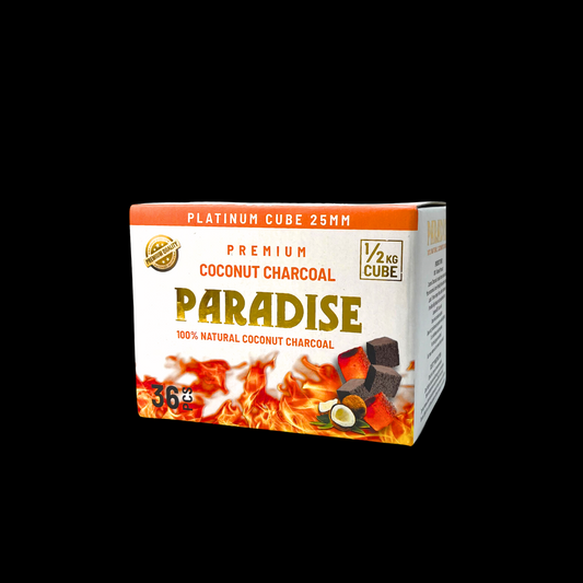 Paradise Coconut Coals | Cubes Half Kilo