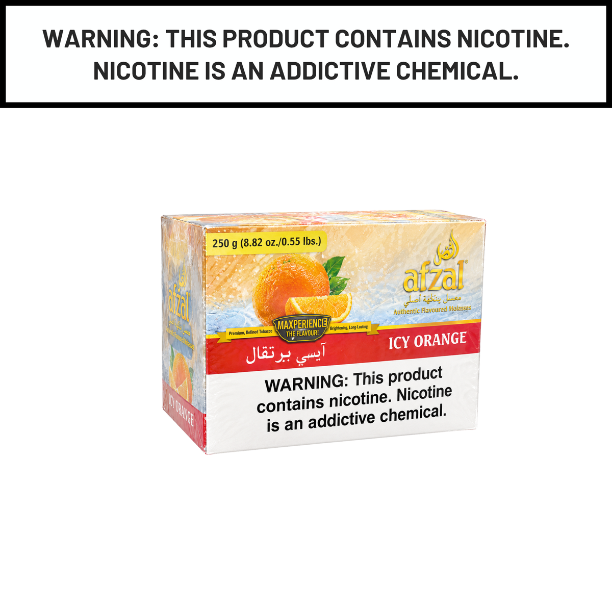 Afzal Hookah Tobacco Icy Orange 250g