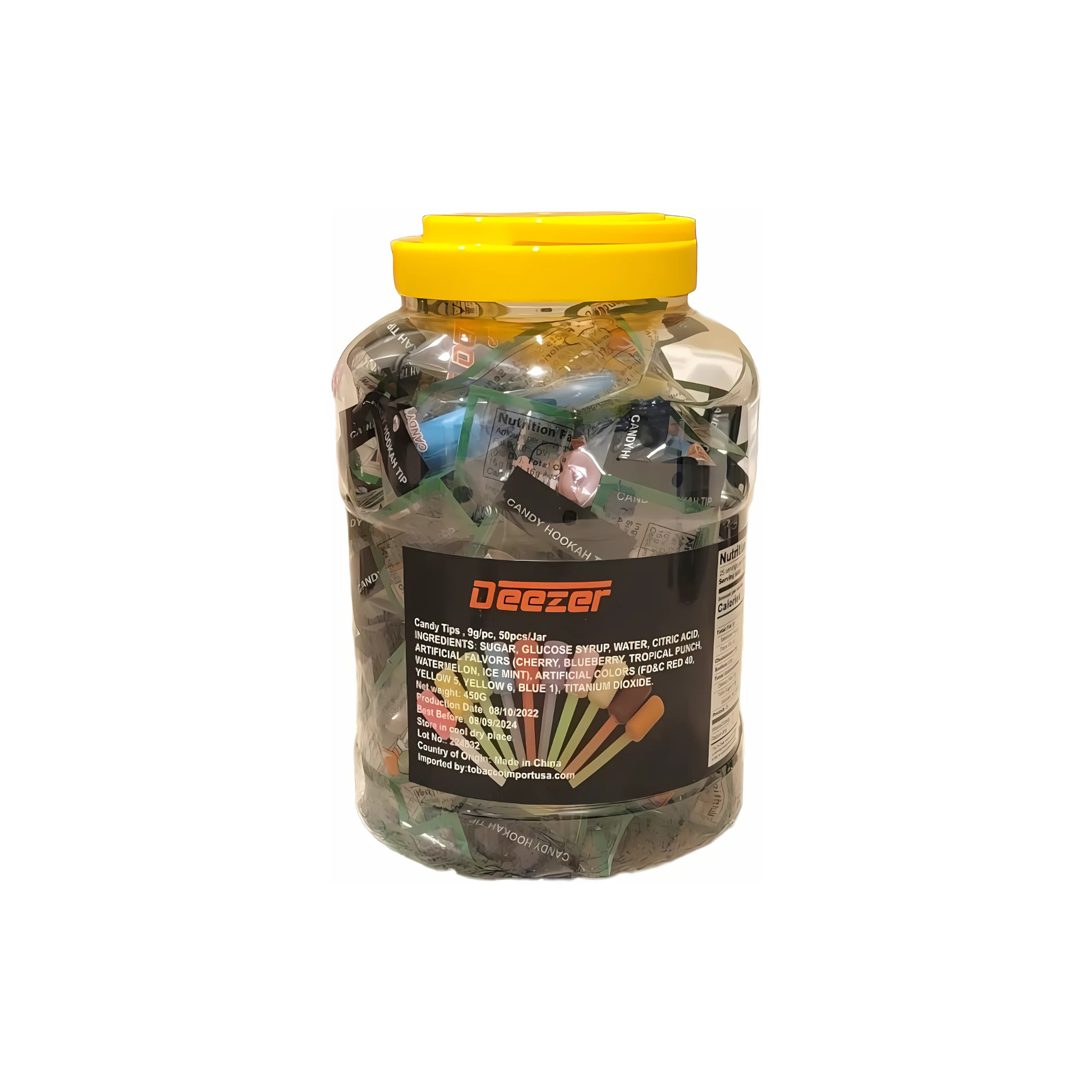 Deezer | Candy Hookah Mouth Tips - 50 pcs