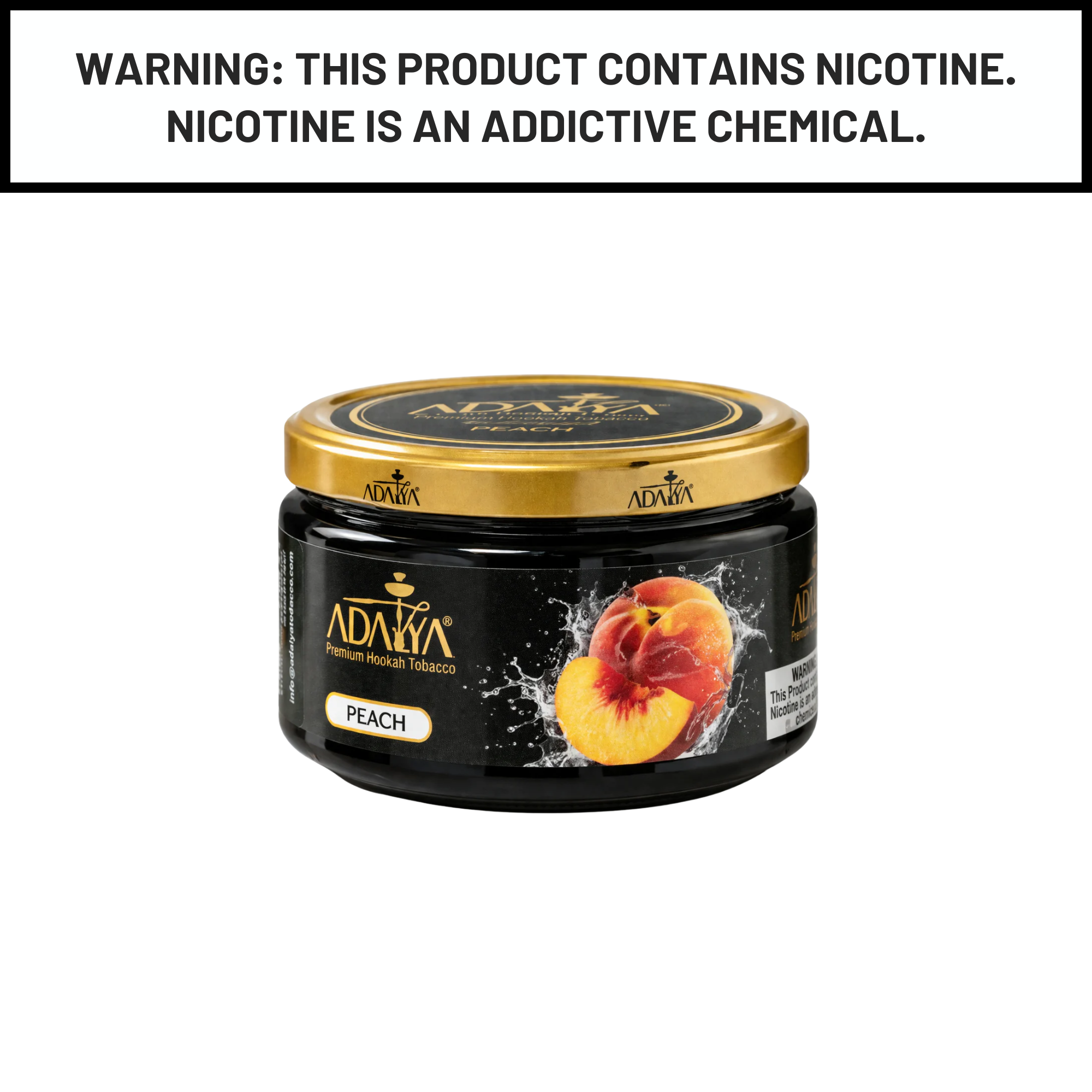 Adalya 250g Peach Shisha Hookah Tobacco Flavors